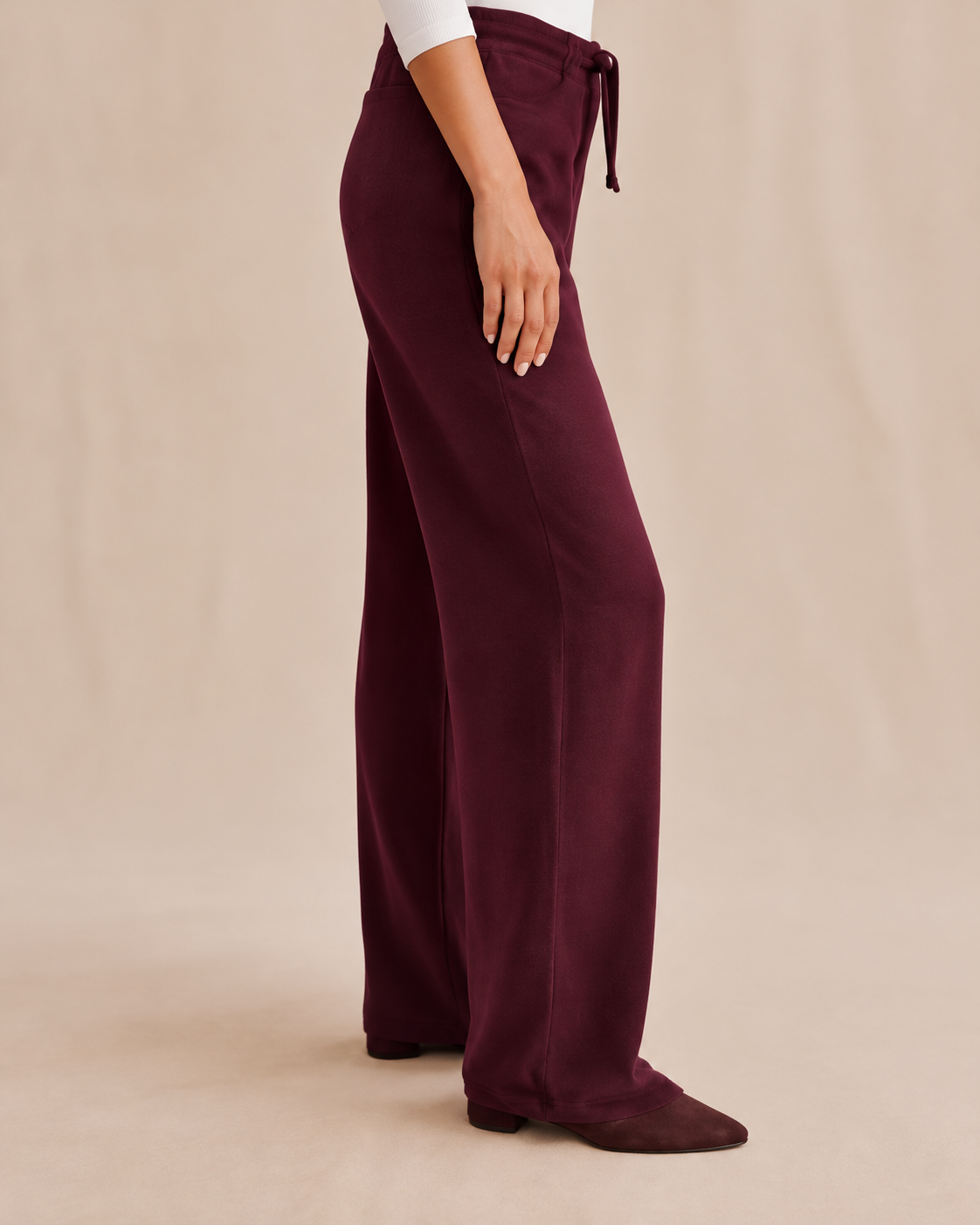 Splendid Lounge Denim Pant in Merlot RW4C830