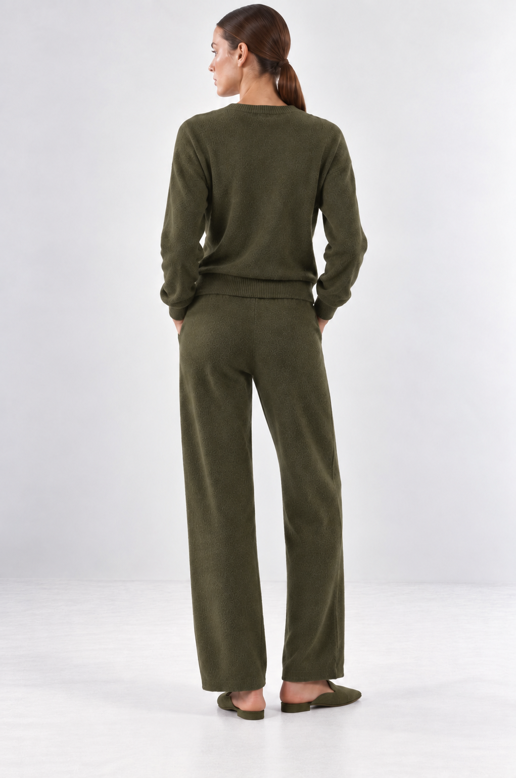 Minnie Rose Cashmere Wide Leg Jogger 99249