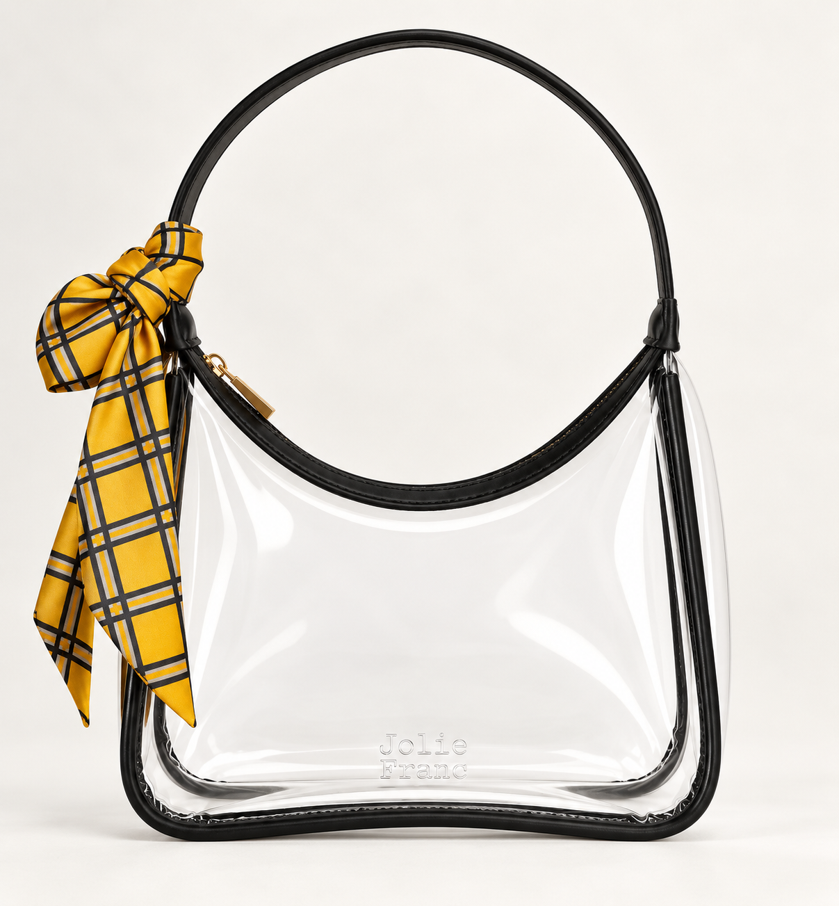 Jolie Franc Stadium Bags the Camelot Bag w/Silk Twilly