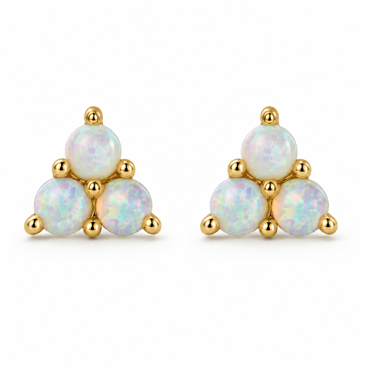 Heilo Jewelry Alice Opal Stud Earrings