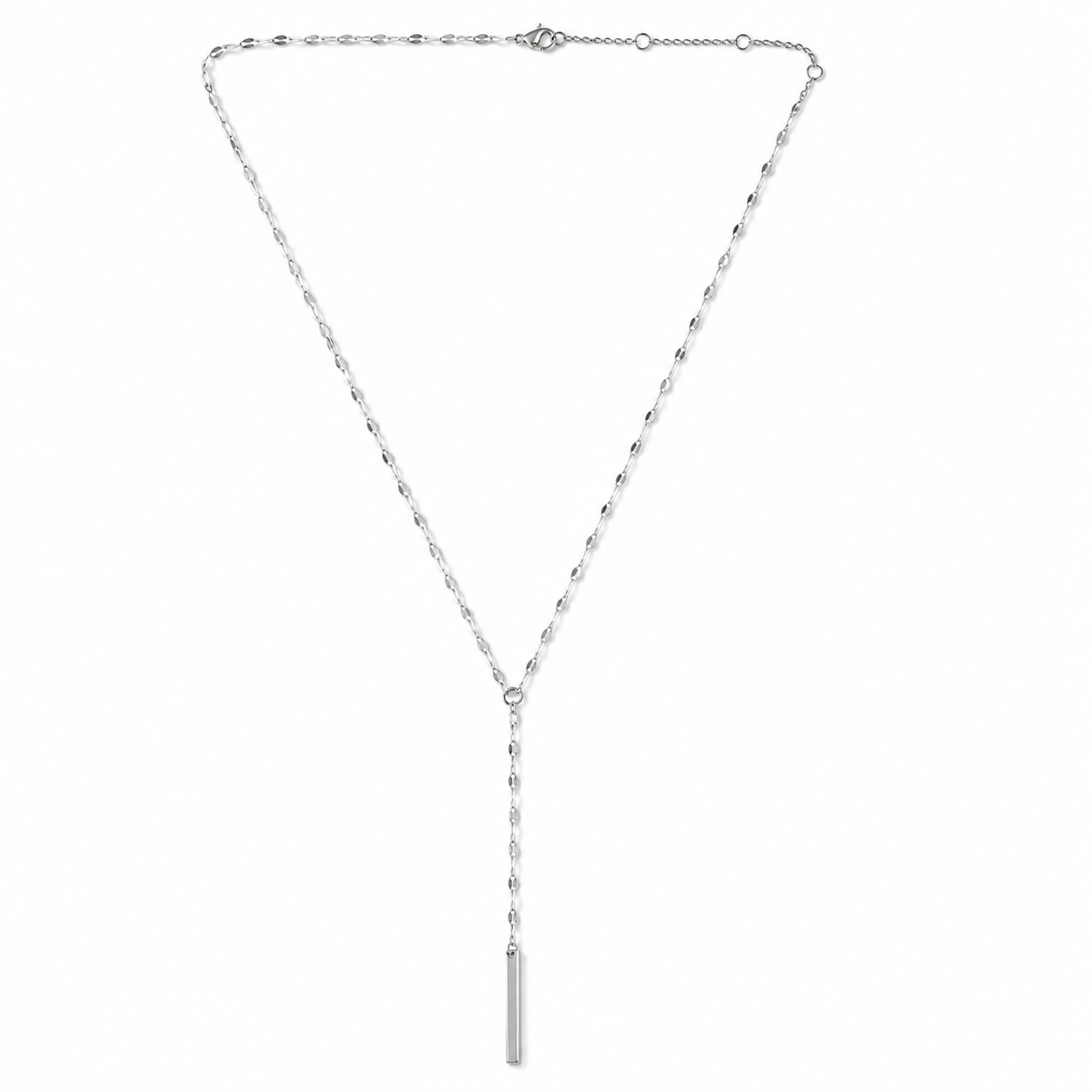 Nikki Smith Designs Silver Shimmer Lariat