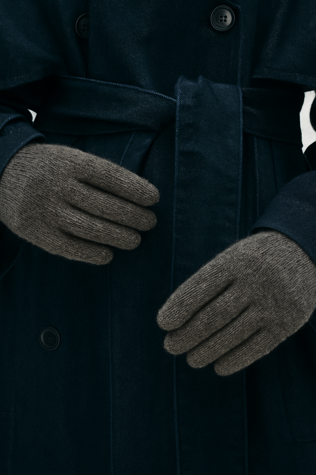 White + Warren Cashmere Texting Gloves