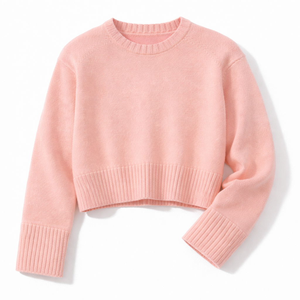 White + Warren Varsity Cotton Crewneck 21542