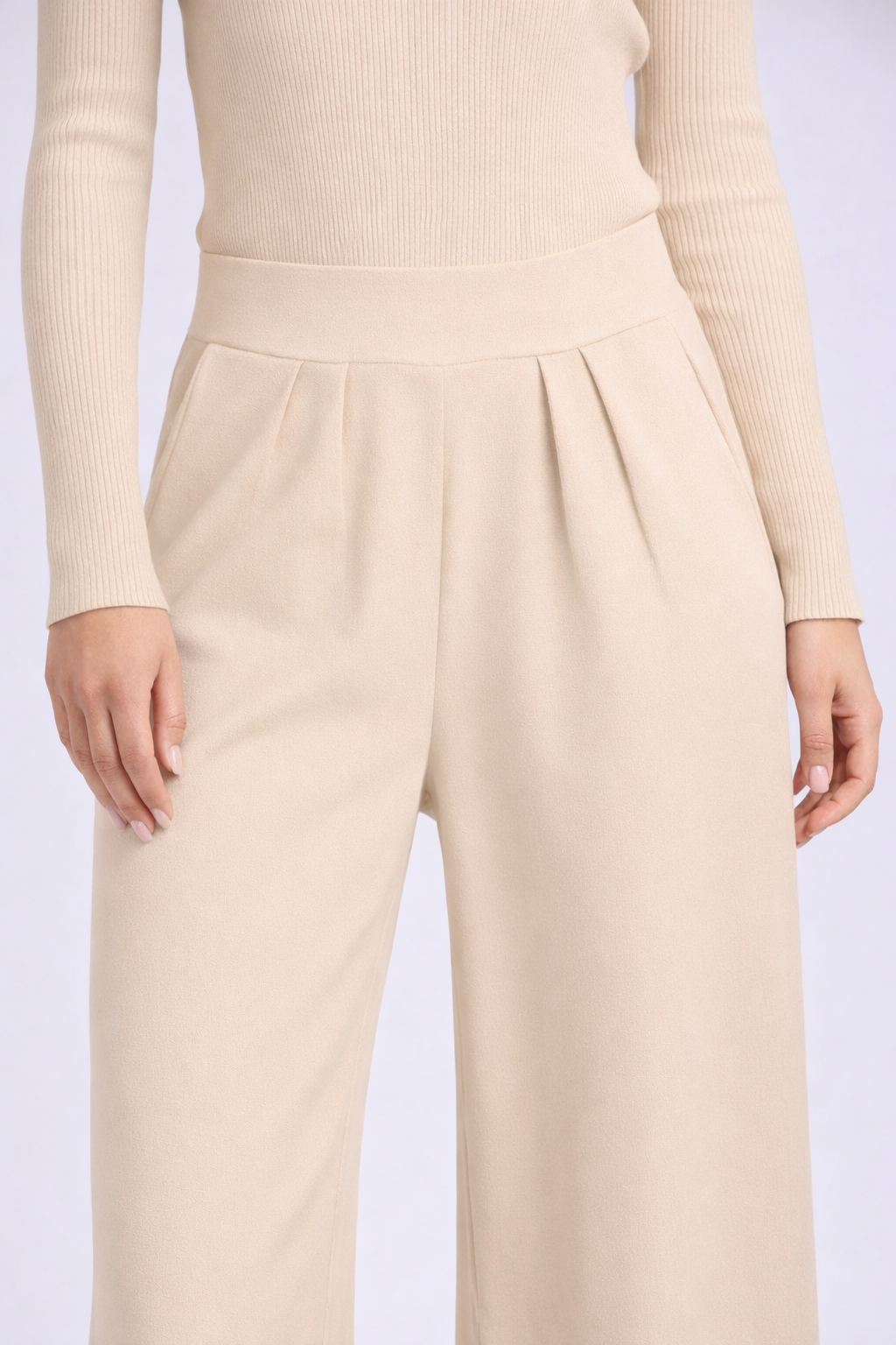 Minnie Rose Viscose Palazzo Pant with Pockets 94124