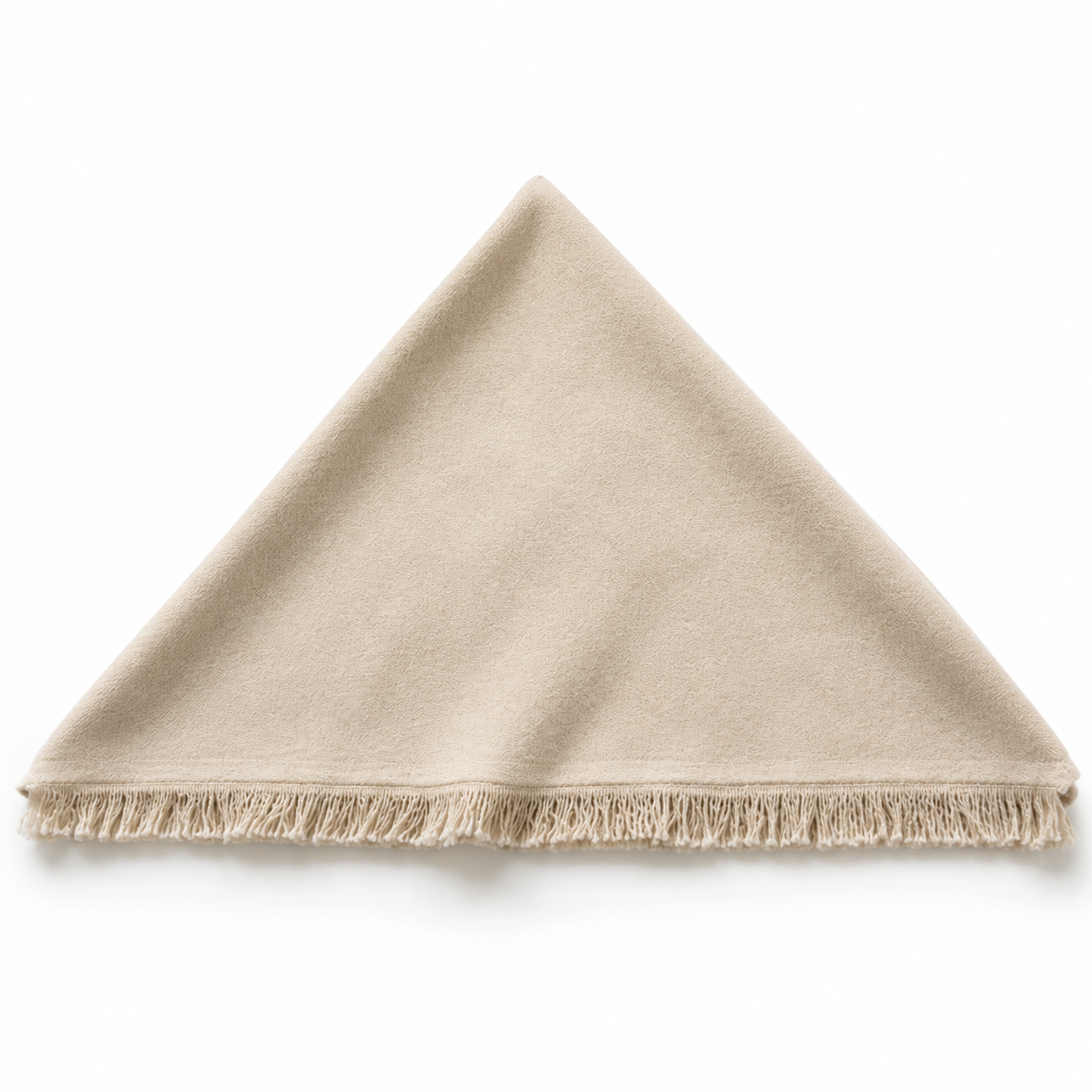 Minnie Rose Cashmere Neckerchief w/ Eyelash Trim 99228