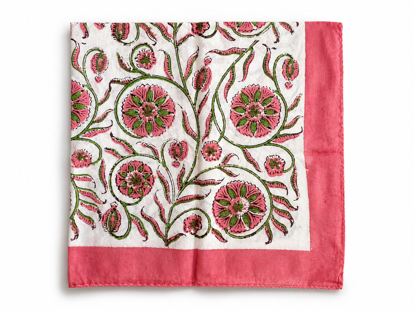 By The Sea Organics Block Print Organic Cotton Bandanas
