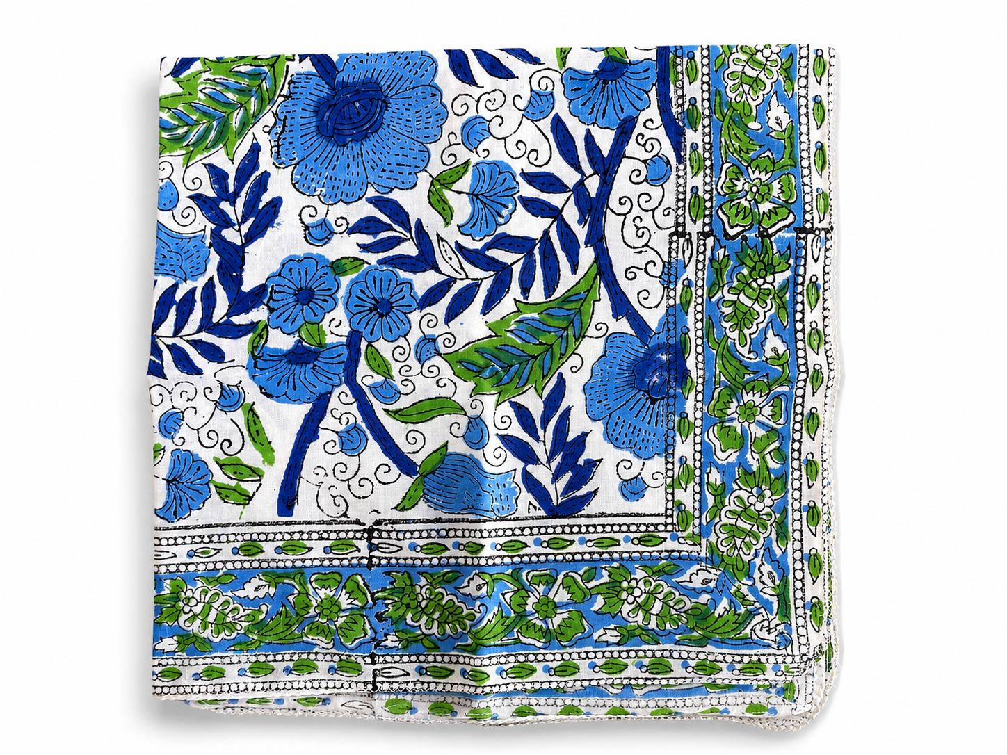 By The Sea Organics Block Print Organic Cotton Bandanas