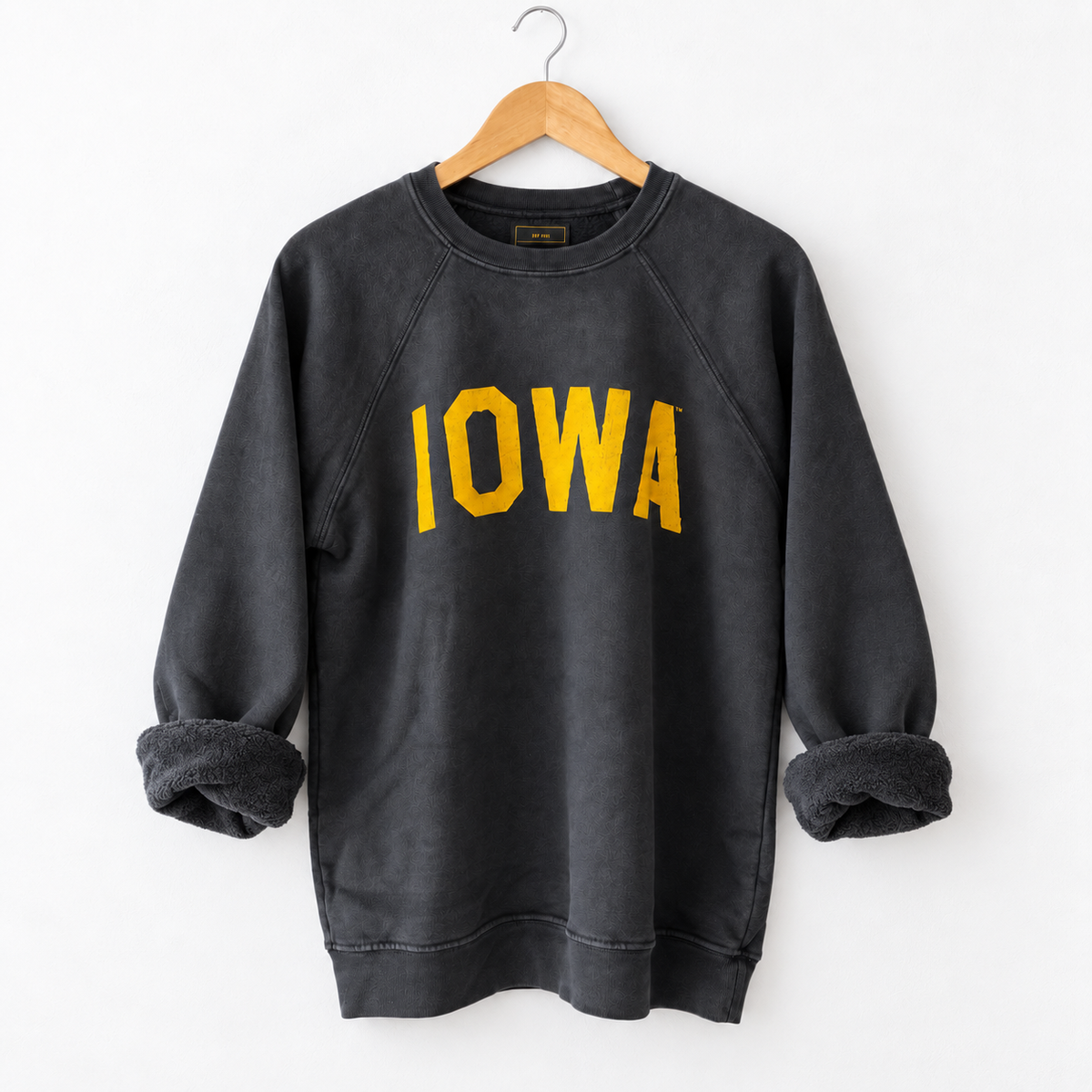 Retro Brand Vintage "Classic IOWA" Full Length Collegiate Sweatshirt