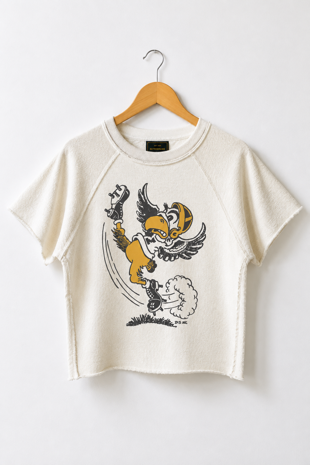 Retro Brand Inside Out Kickoff Herky Sliced Sweatshirt