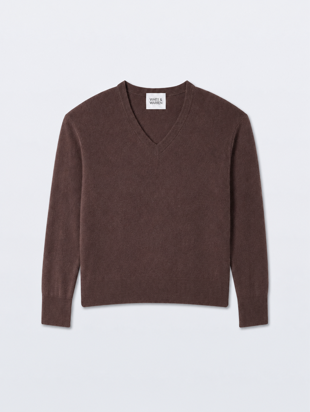 White + Warren Cashmere V Neck 21086