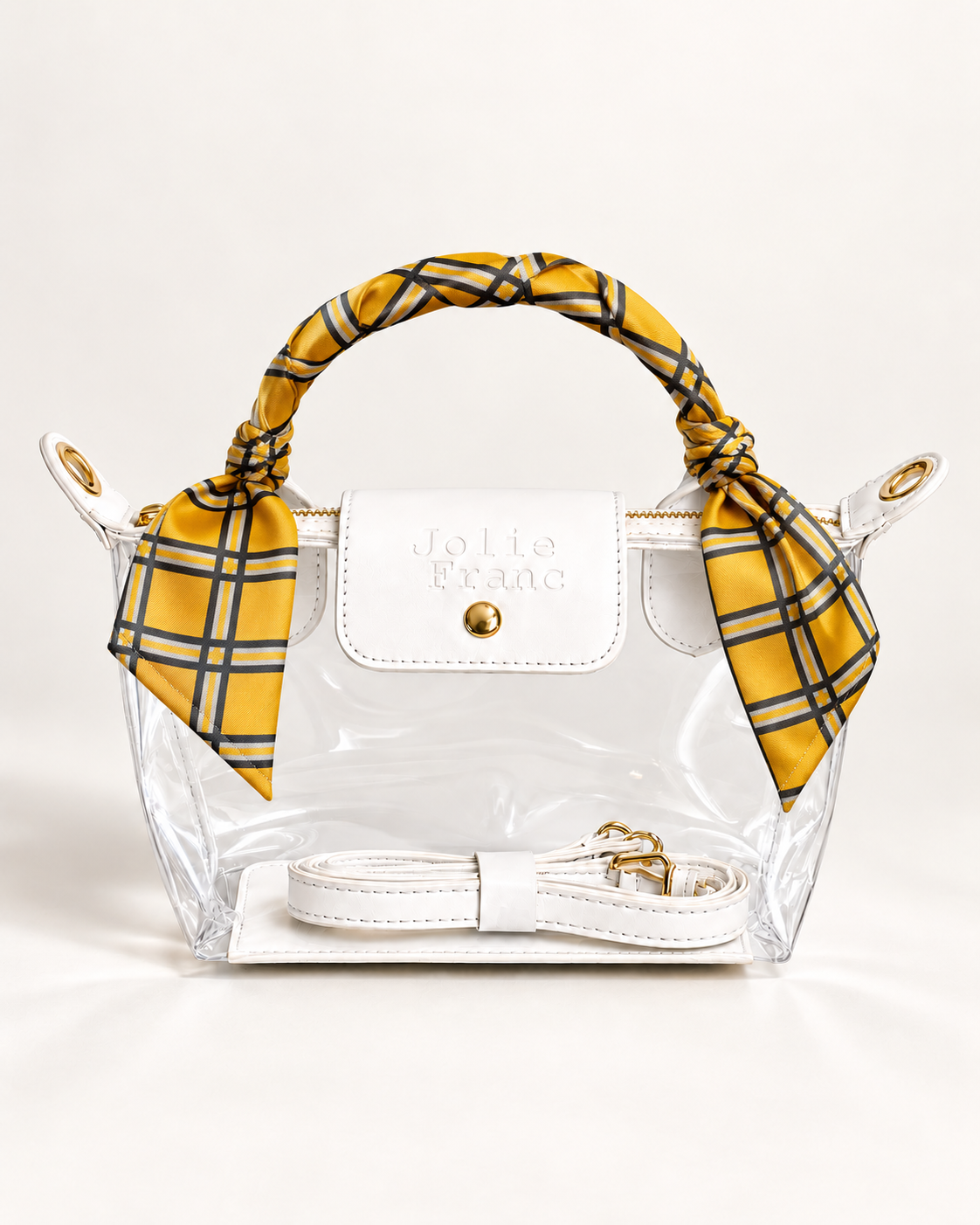 Jolie Franc Stadium Bags the Champion Bag w/Silk Twilly