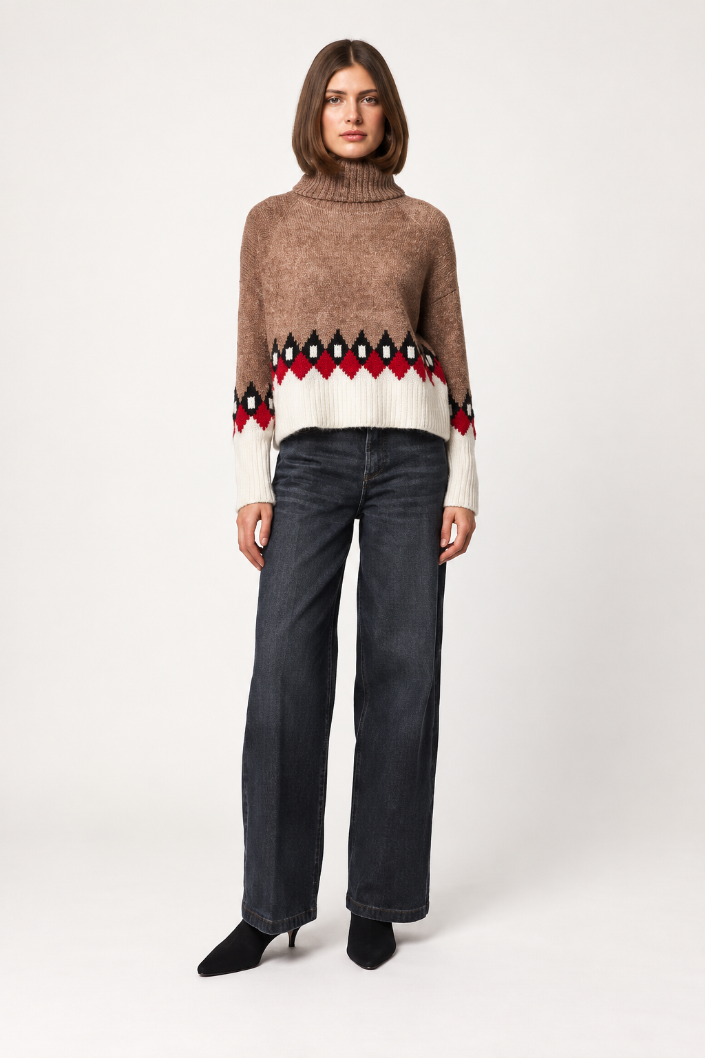Line the Label Louisa Turtle Neck 5677CN