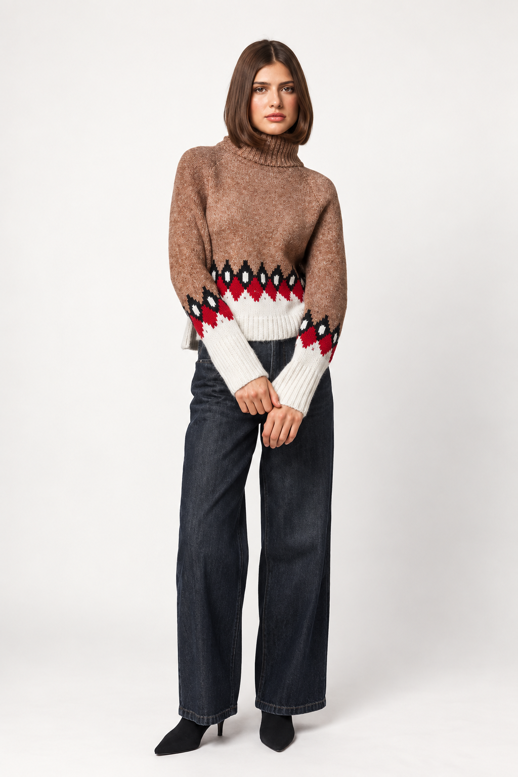 Line the Label Louisa Turtle Neck 5677CN