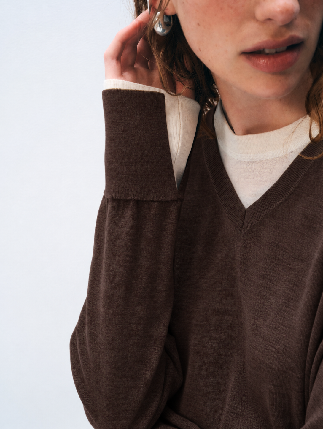 White + Warren Superfine Merino Sweater 21956