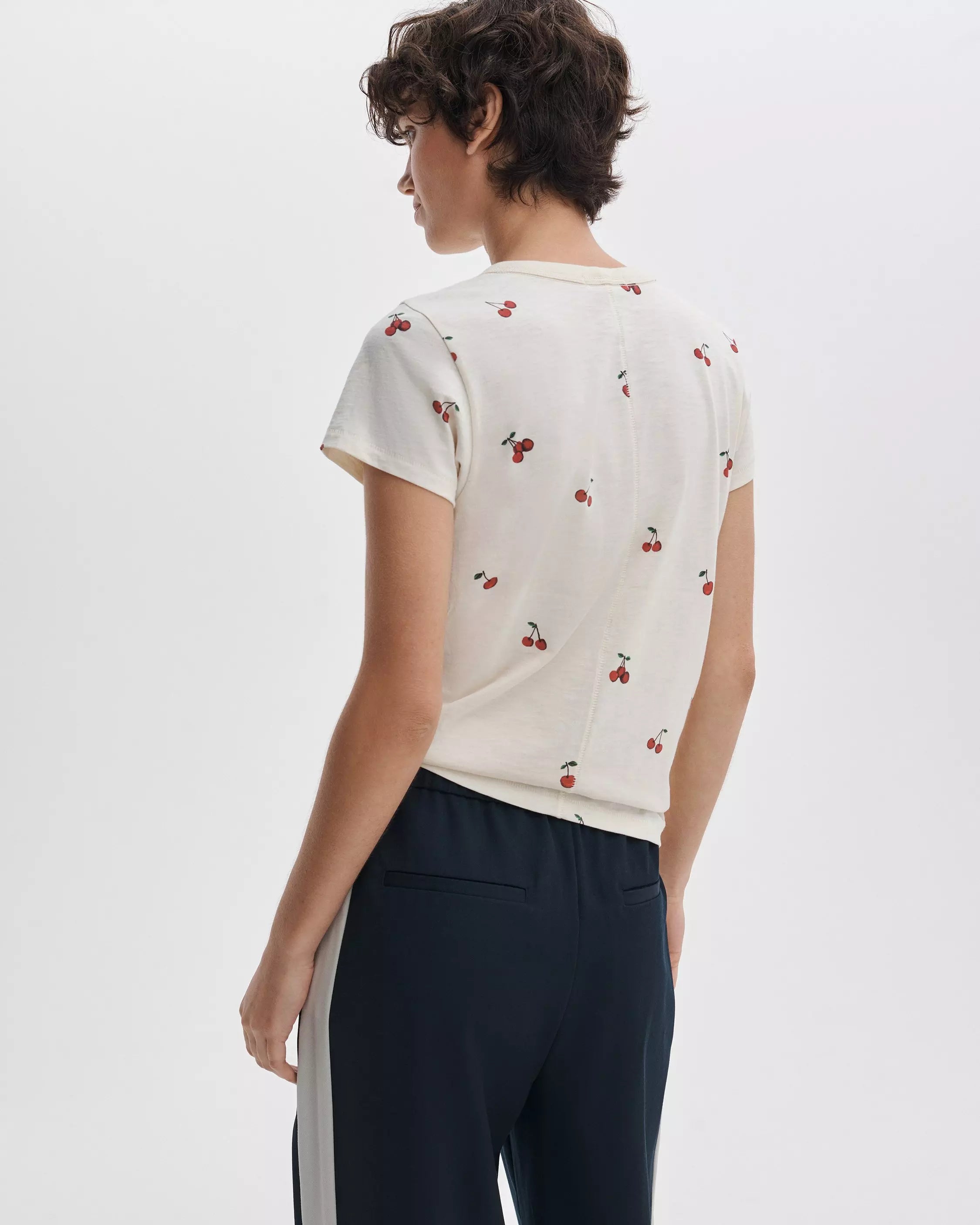 Rag & Bone Cherry Graphic Tee Shirt