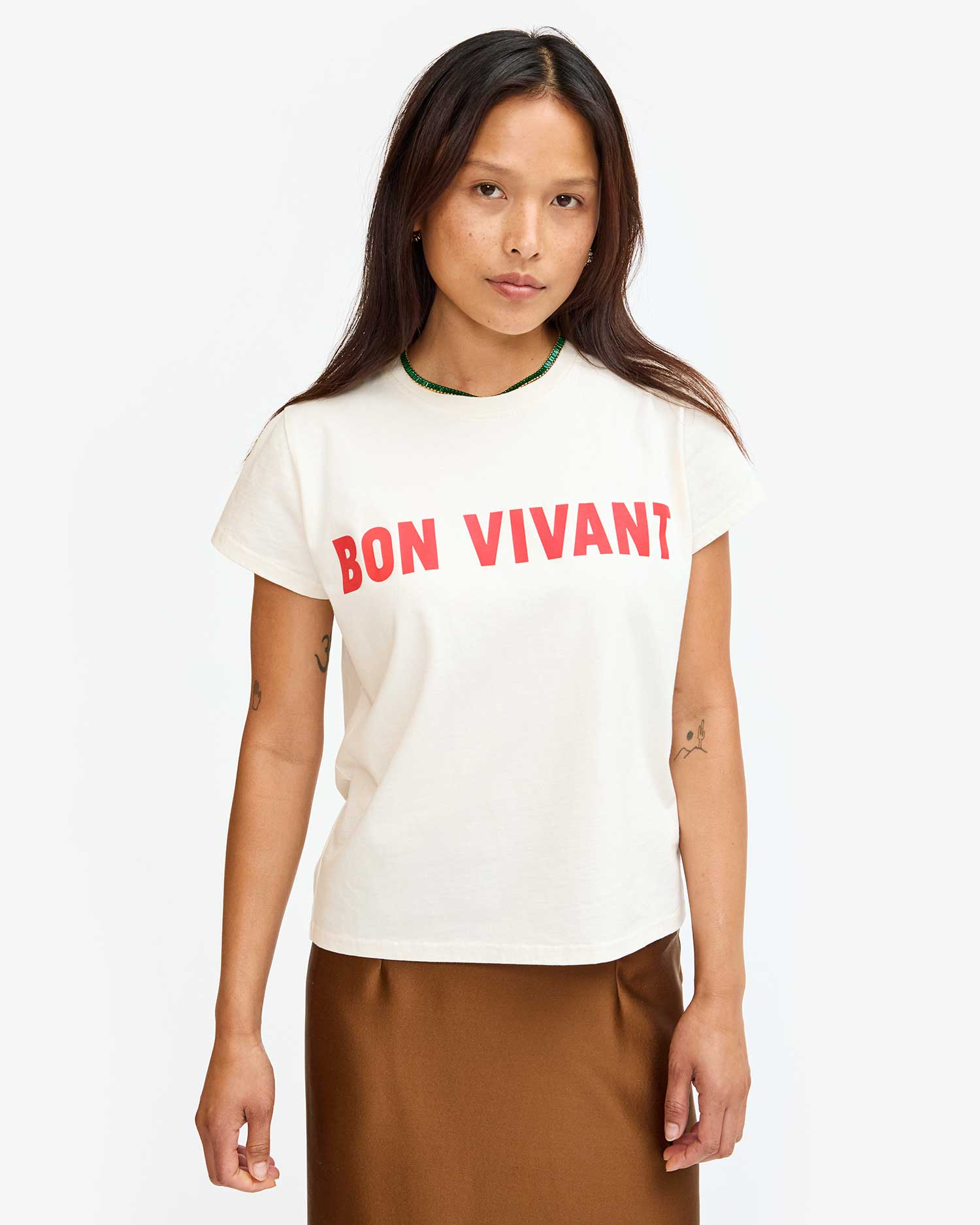 Clare V Classic Tee - Bon Vivant AP-TT-IT-100107