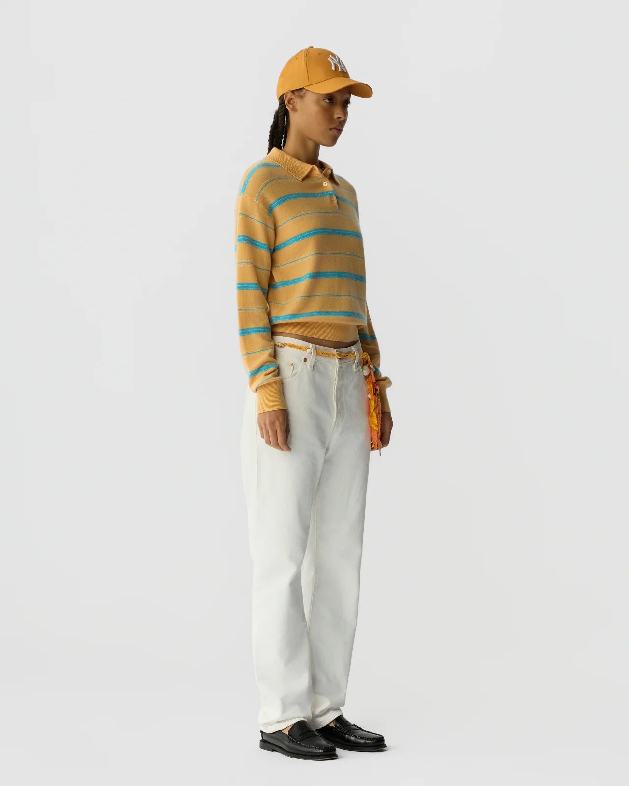 Guest in Residence Collegiate Stripe Polo