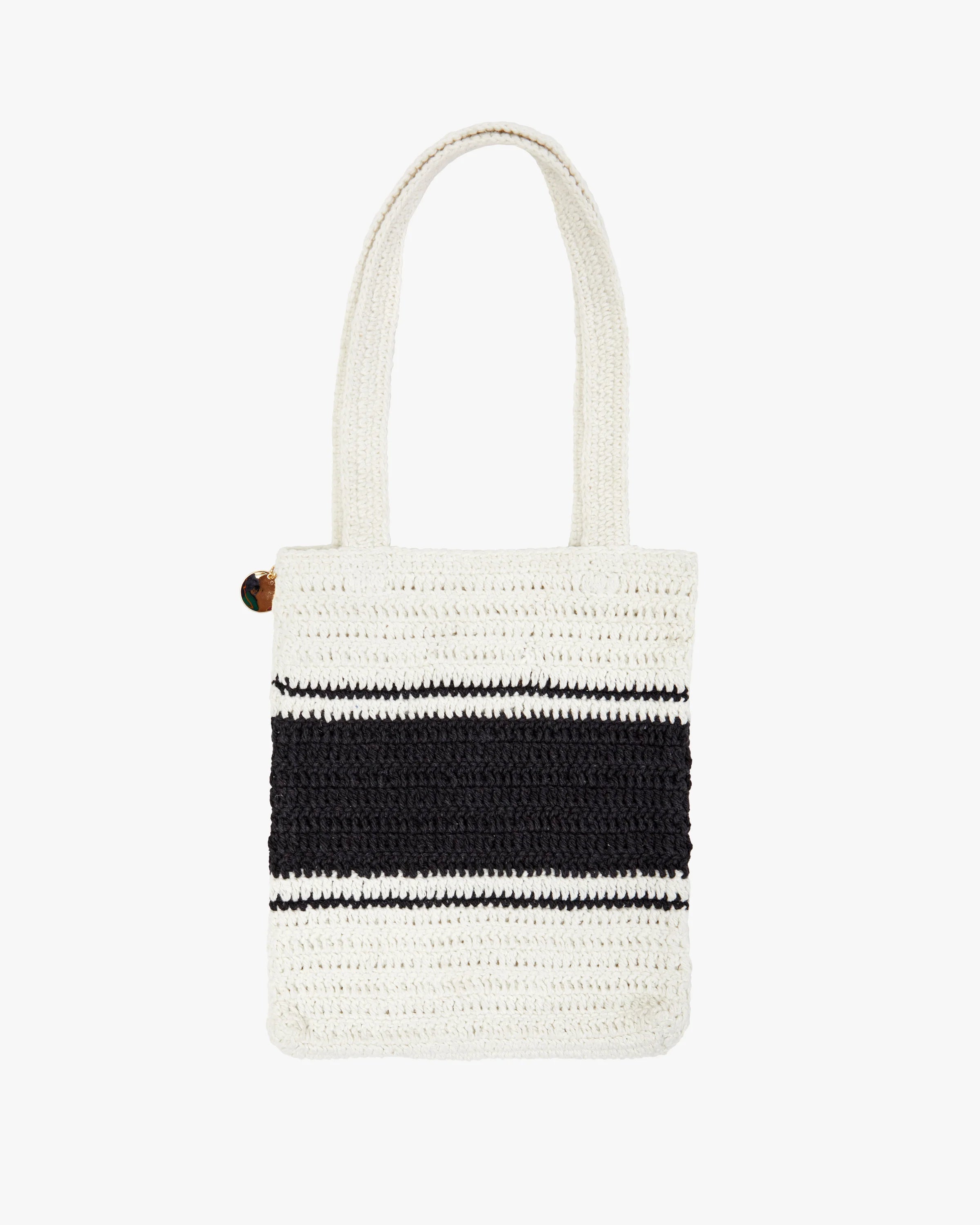 Clare V Cosette Ciao Bag White and Black HB-TH-KS-100006