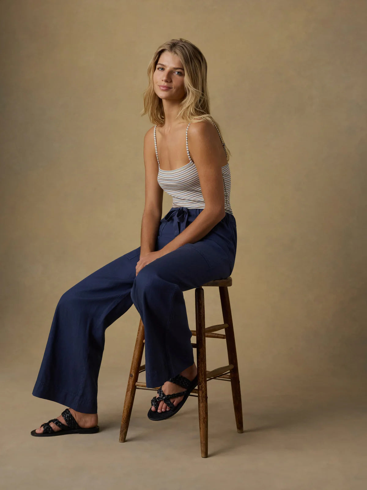 Faherty Topanga Drape Pant