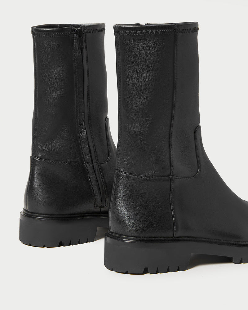 Loeffler Randall Danny Tall Ankle Lug Sole Boot