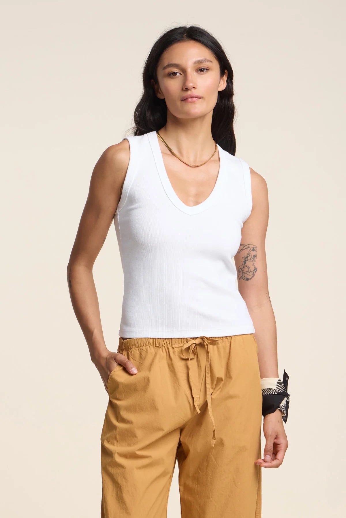 Velvet Demi Tank