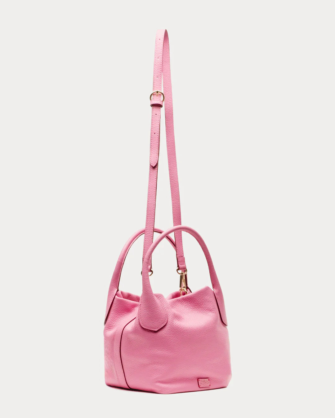 Frances Valentine Mini Sweet Pea Tumbled Leather Bag