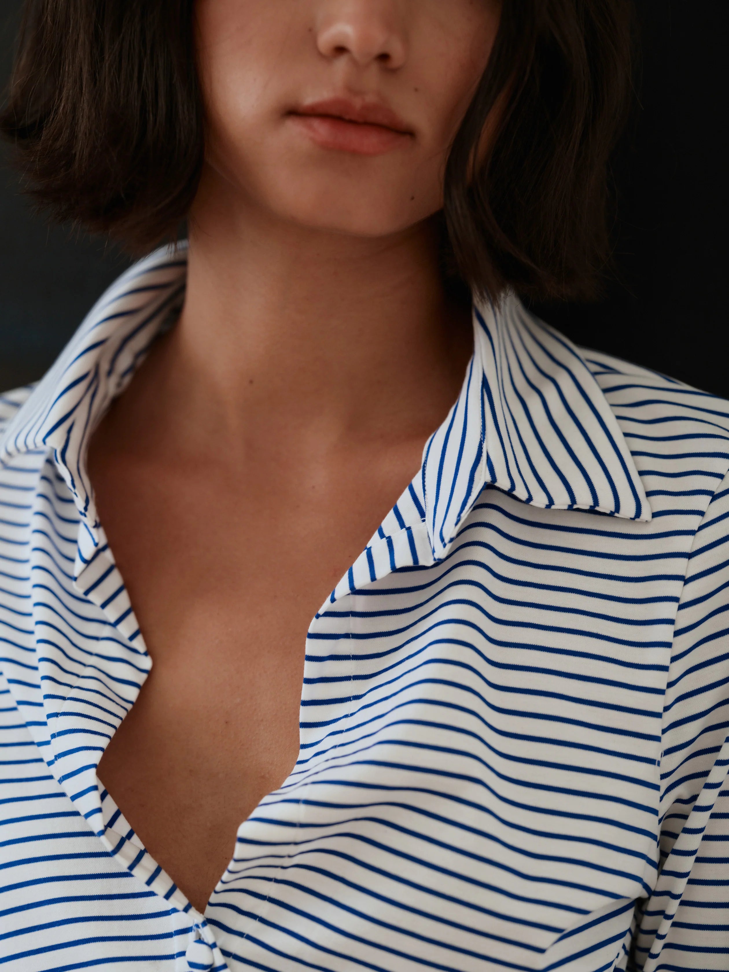 CISSA The Fitted Cotton Knit Shirt