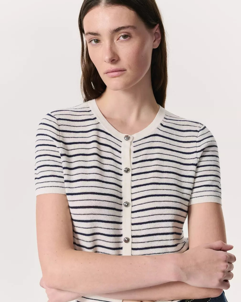 Rag & Bone Dina Stripe Cardigan