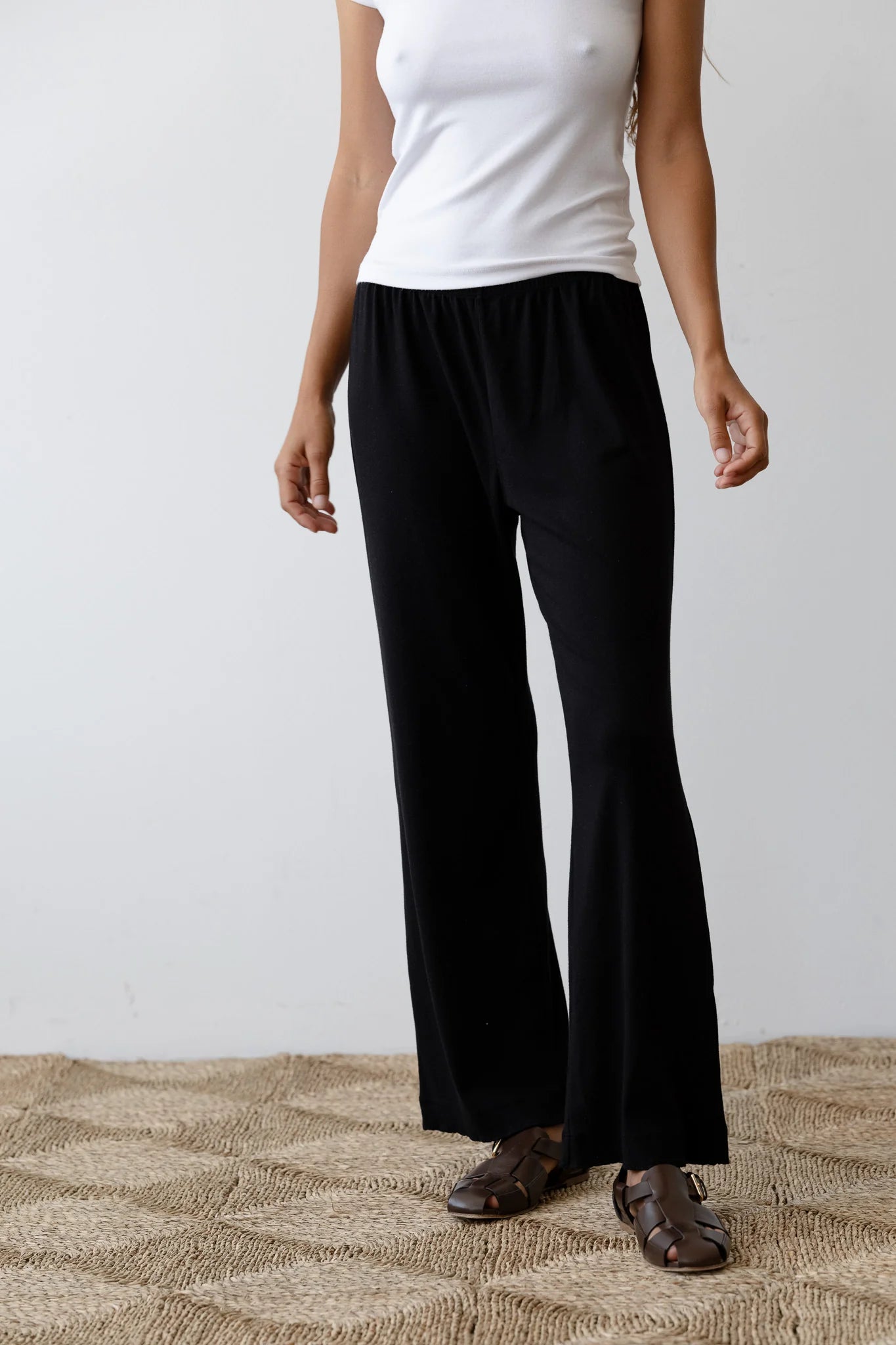 DONNI. The Baby Rib Scallop Pant 2037029