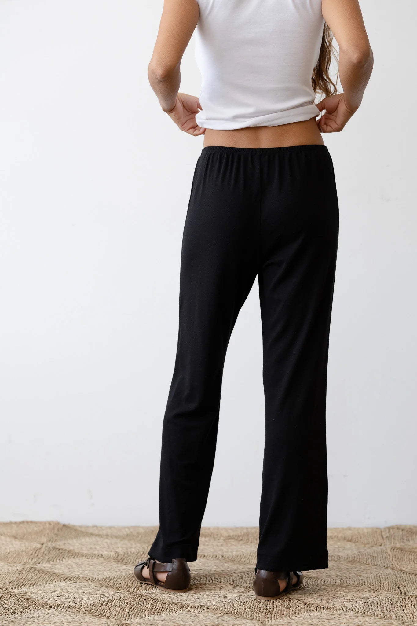 DONNI. The Baby Rib Scallop Pant 2037029