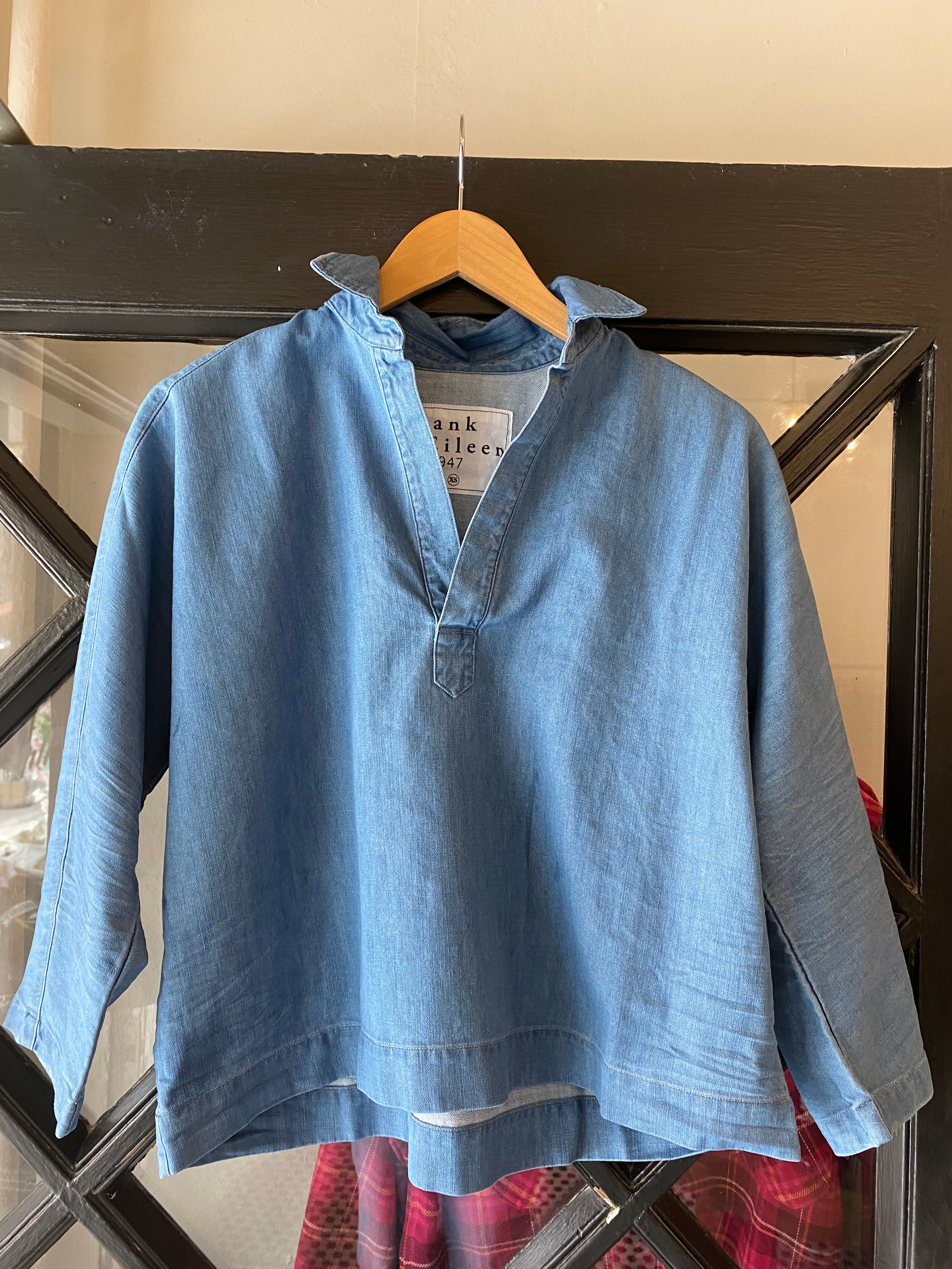 Frank and Eileen Gabi Popover Denim Shirt
