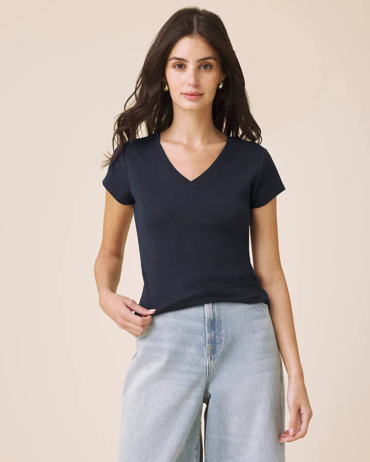 Splendid Josie Stretch V-Neck Tee RS6K440
