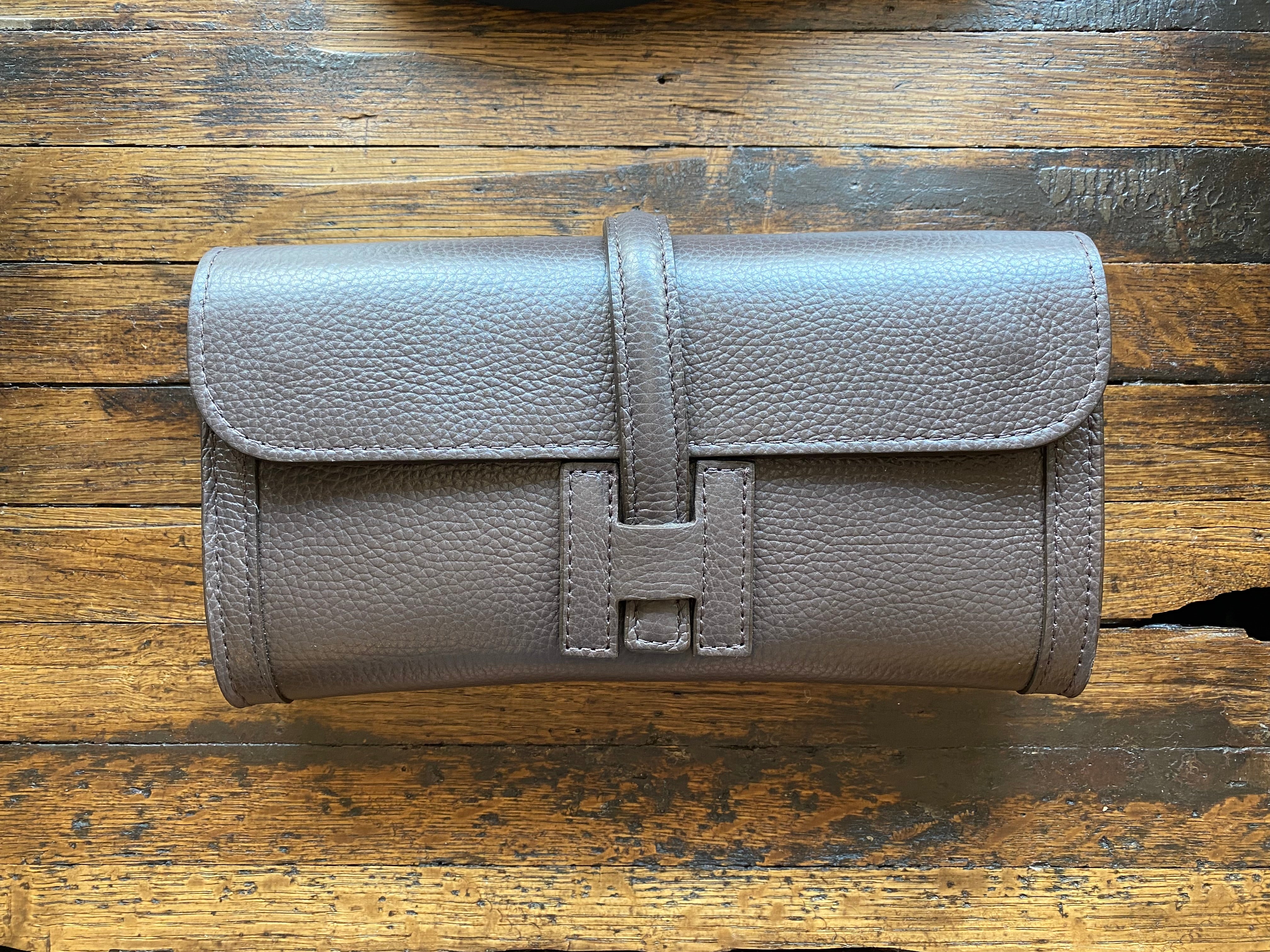 Italian Leather Collection Hannah Clutch