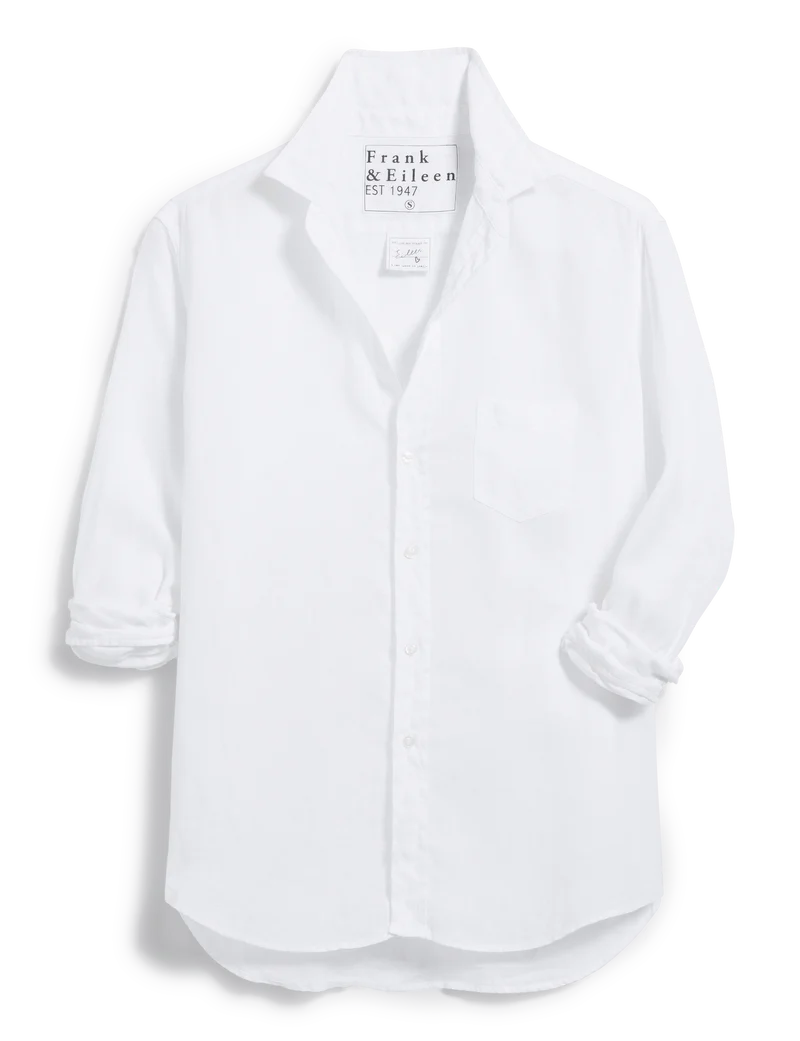 Frank & Eileen Eileen Relaxed Button-Up Shirt Linen