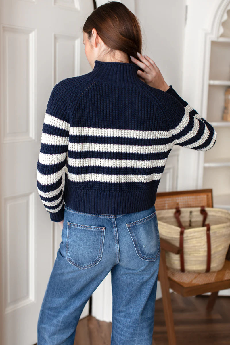 Emerson Fry Boxy Funnel Neck Sweater