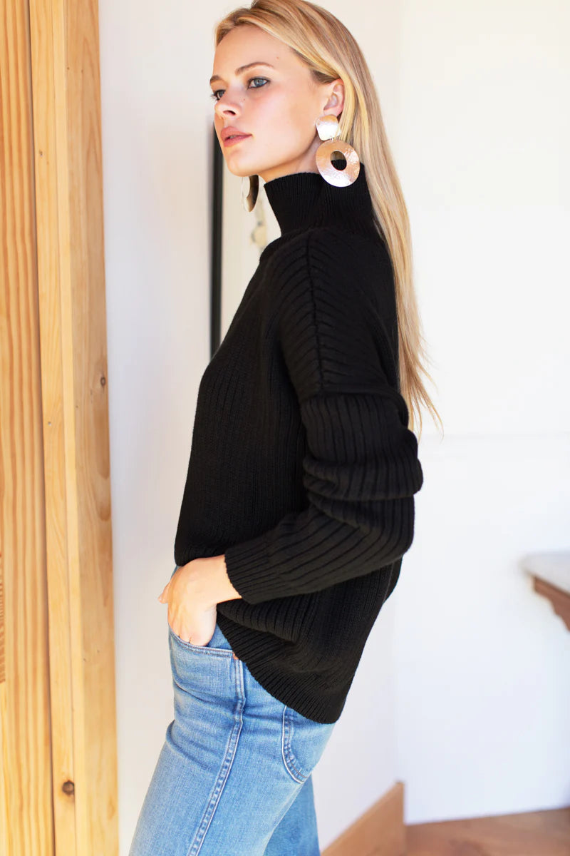 Emerson Fry Carolyn Funnel Neck Sweater