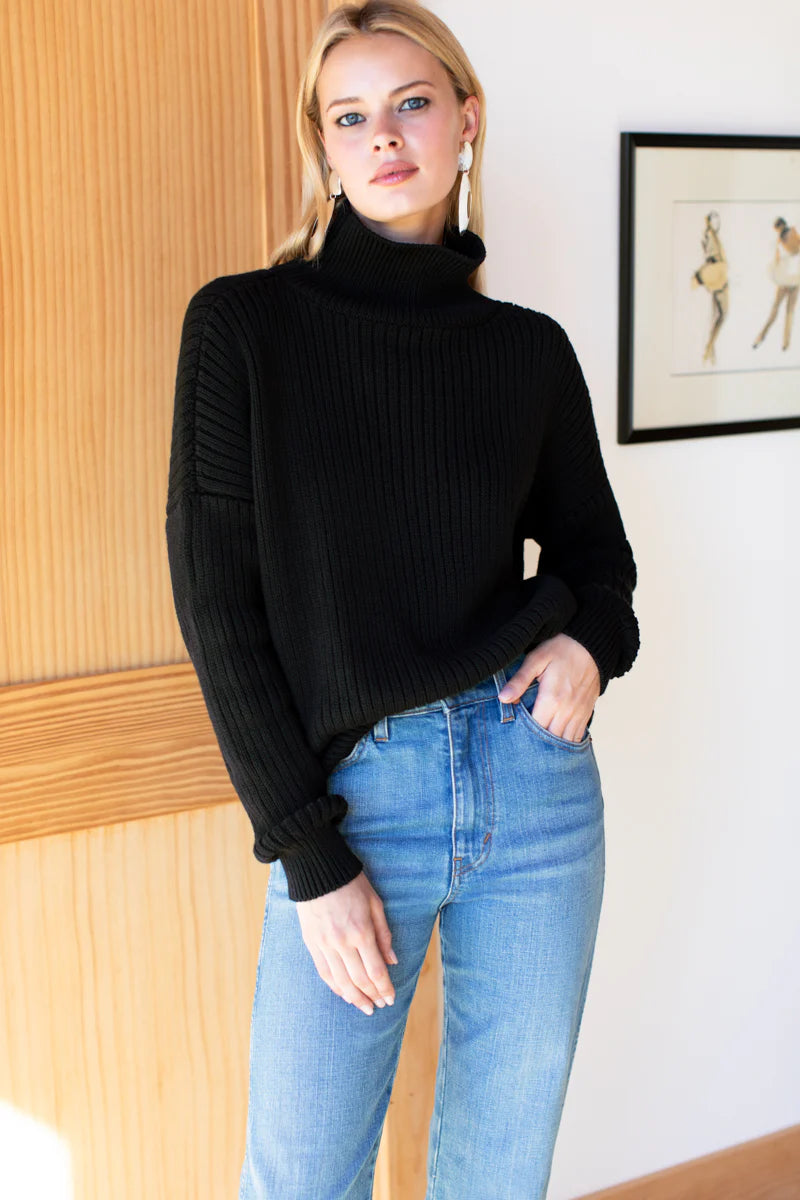 Emerson Fry Carolyn Funnel Neck Sweater