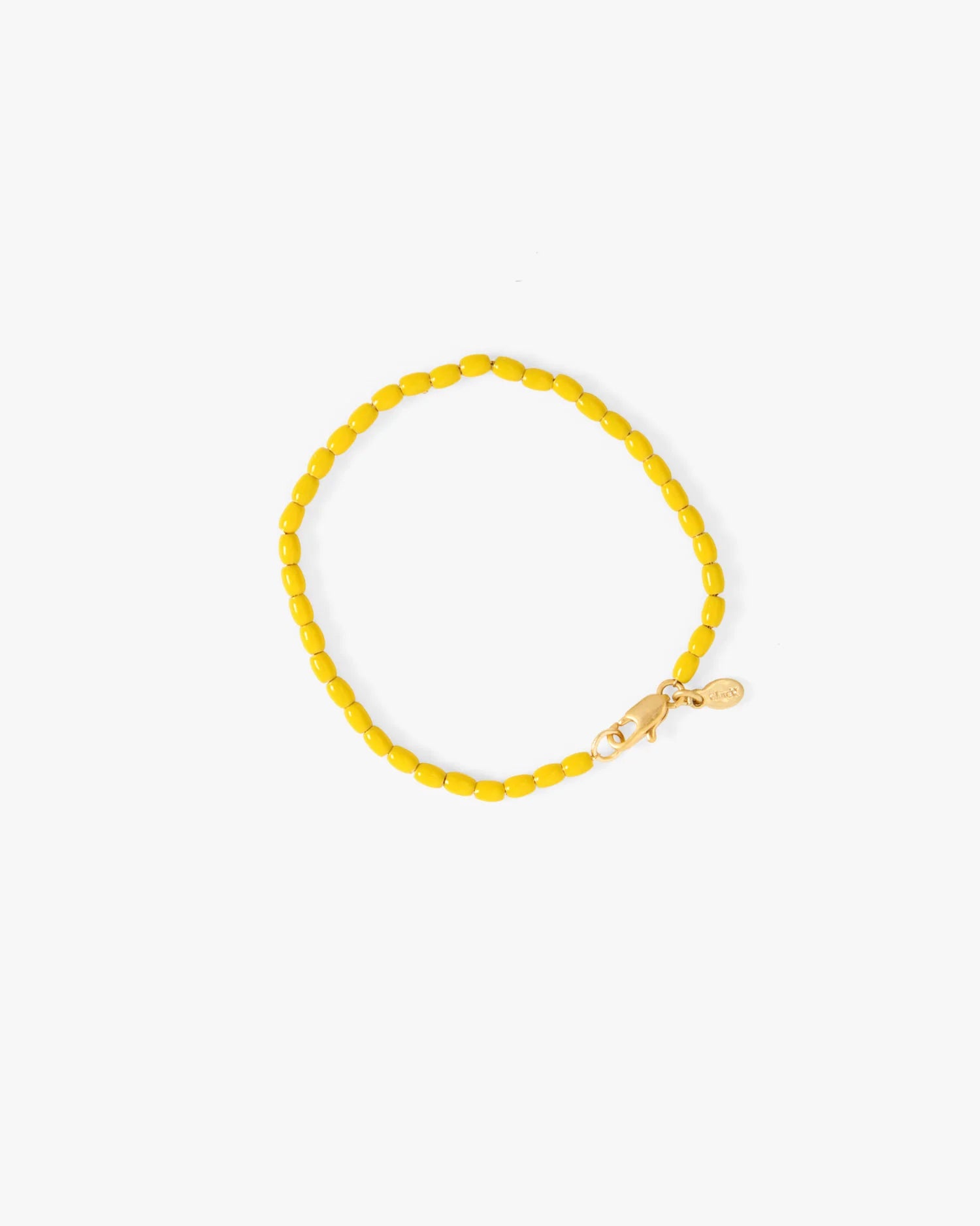 Clare V. Enamel Bead Chain Braclet CVJ1000807