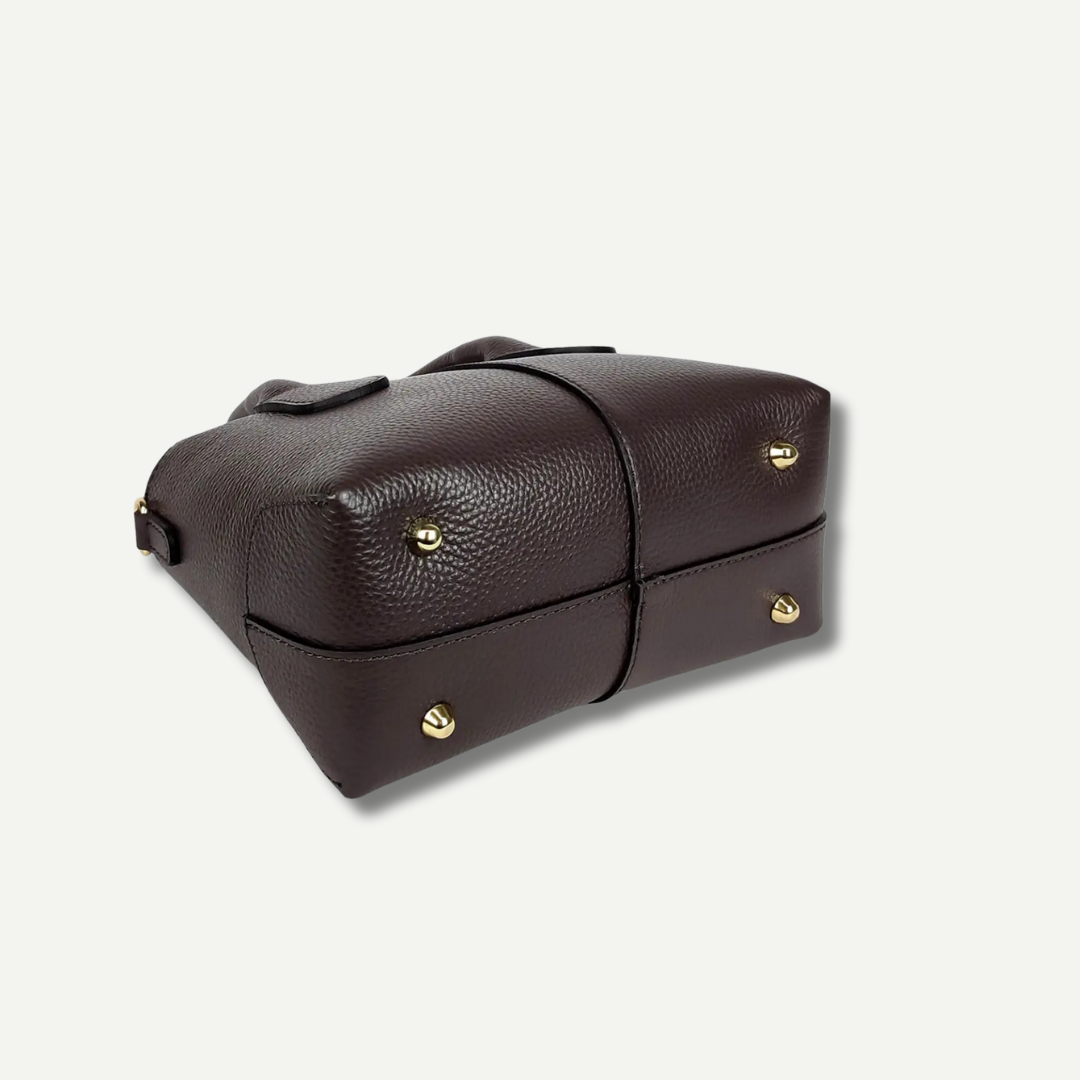 Italian Leather Collection The Gigi Top Handle Mini Bag