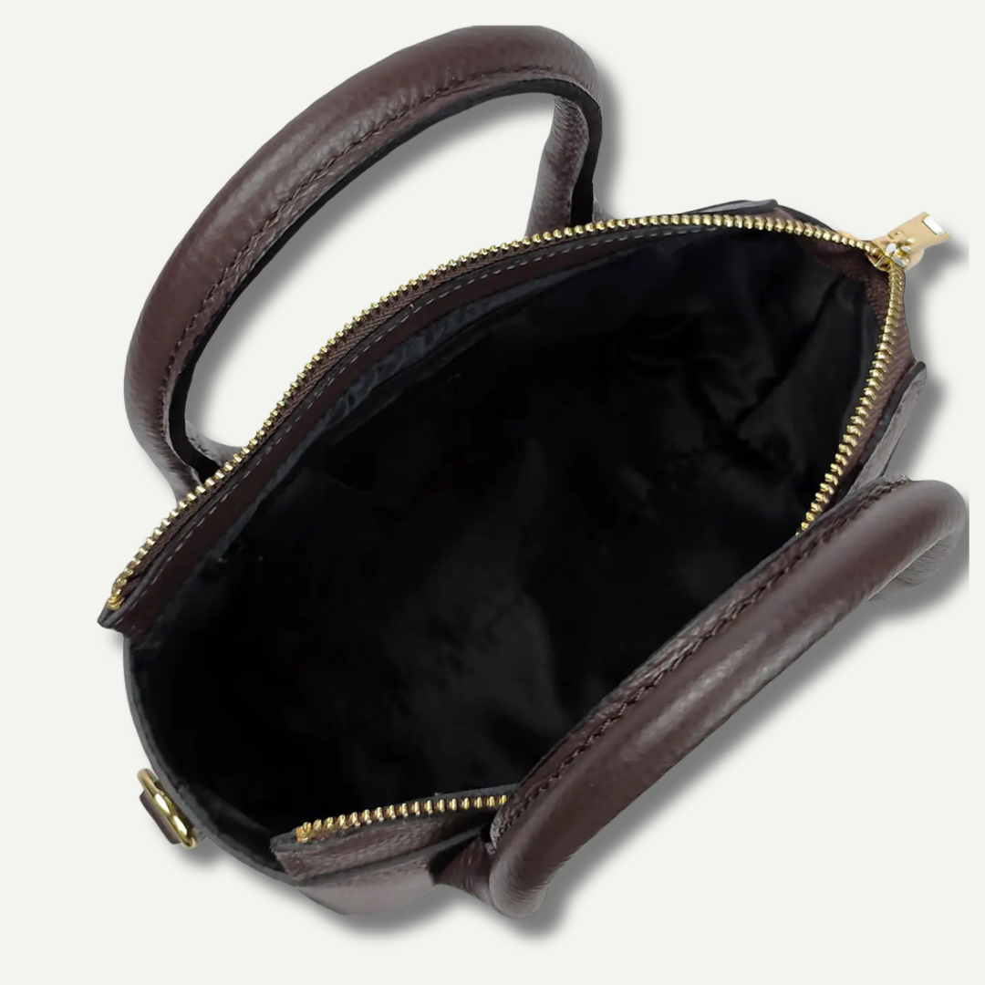 Italian Leather Collection The Gigi Top Handle Mini Bag