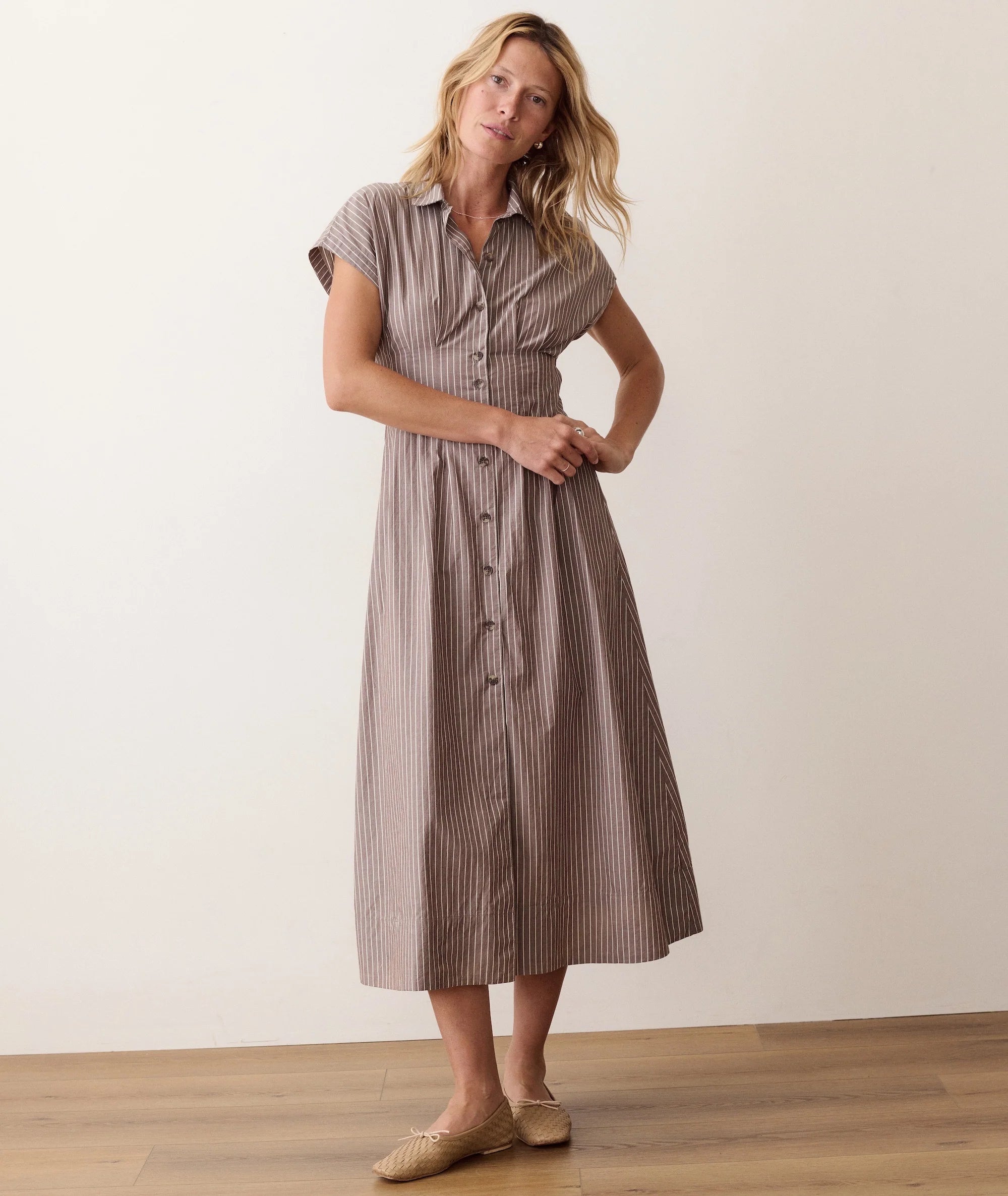 Marine Layer Arden Midi Dress