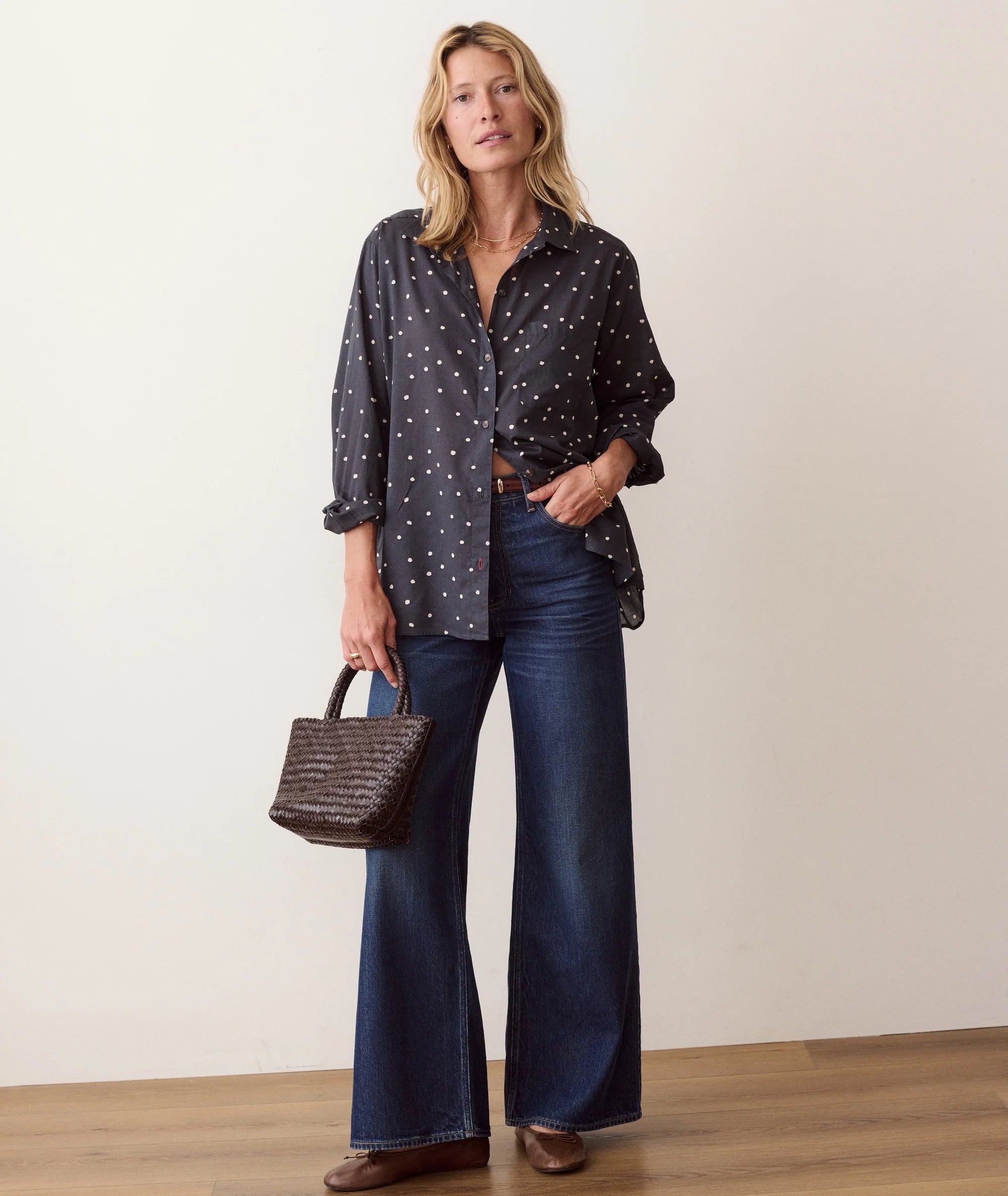 Marine Layer Jane Relaxed Voile Shirt