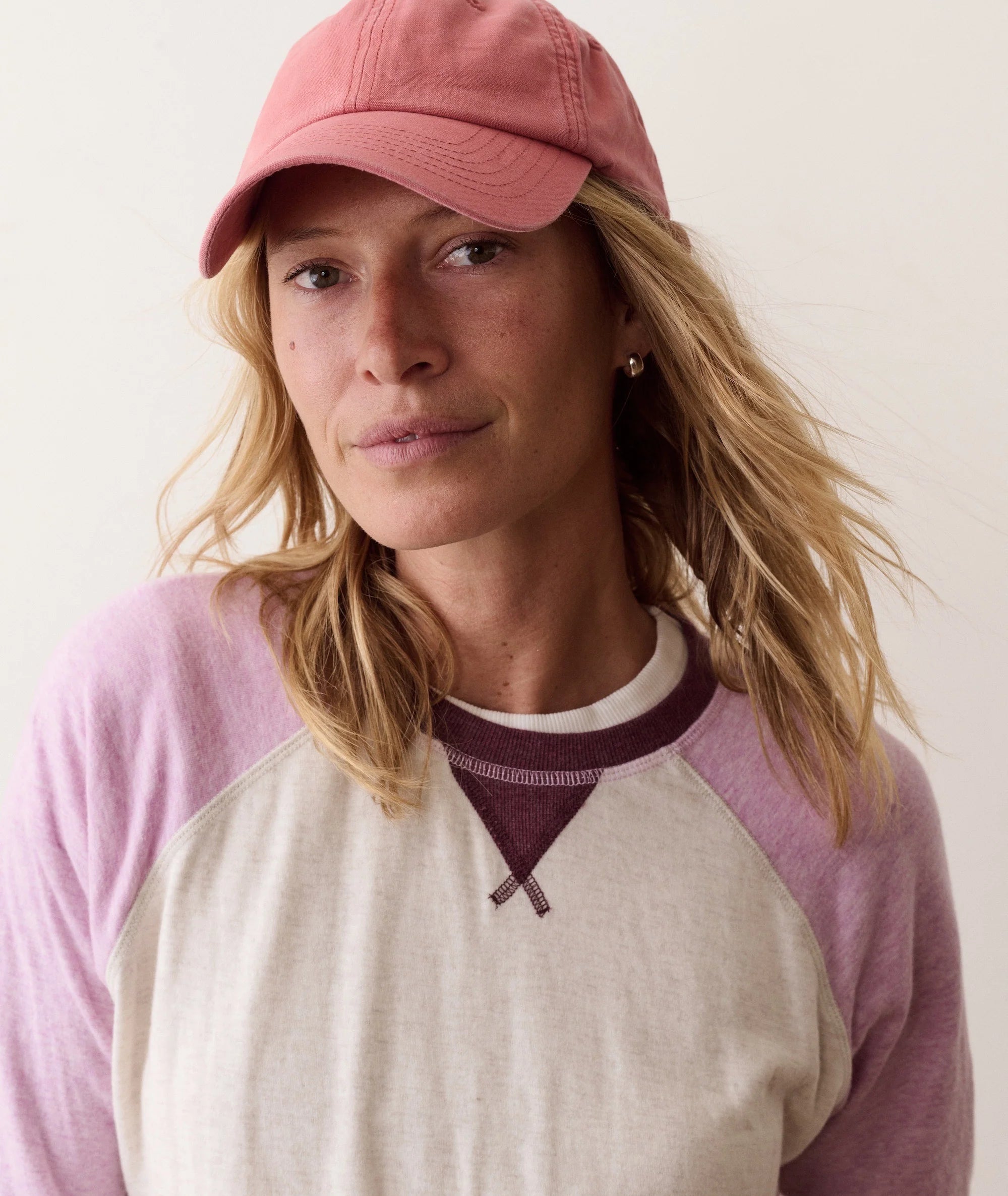 Marine Layer Juno Varsity Raglan Sweatshirt