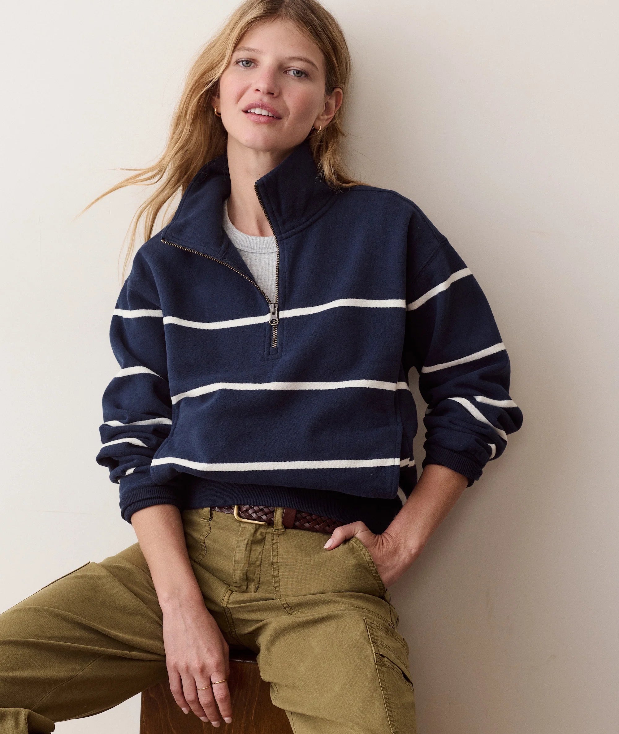 Marine Layer Cloud 9 Fleece Half Zip