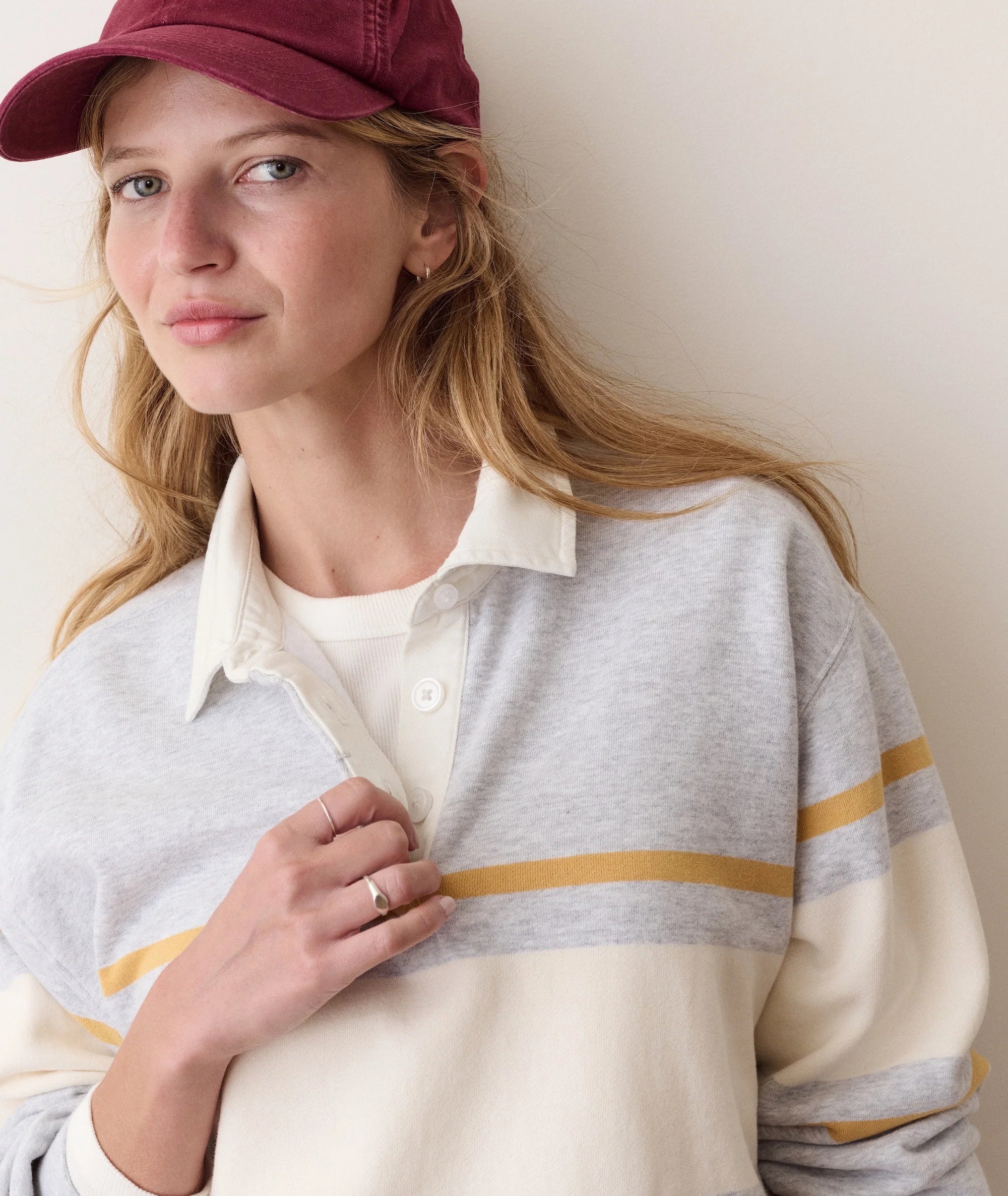 Marine Layer Cloud 9 Fleece Polo