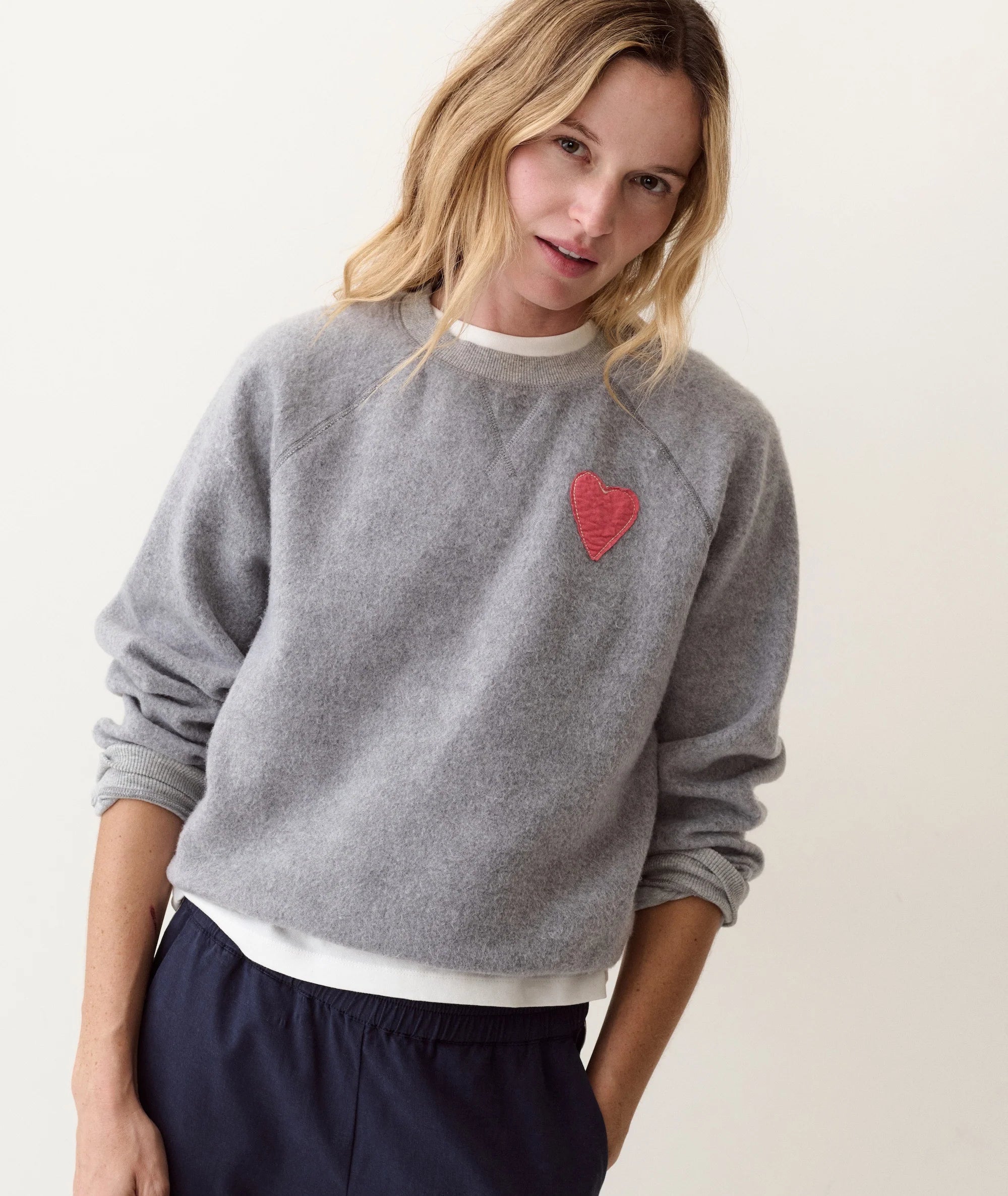 Marine Layer Cloud 9 Fleece Reversible Crewneck