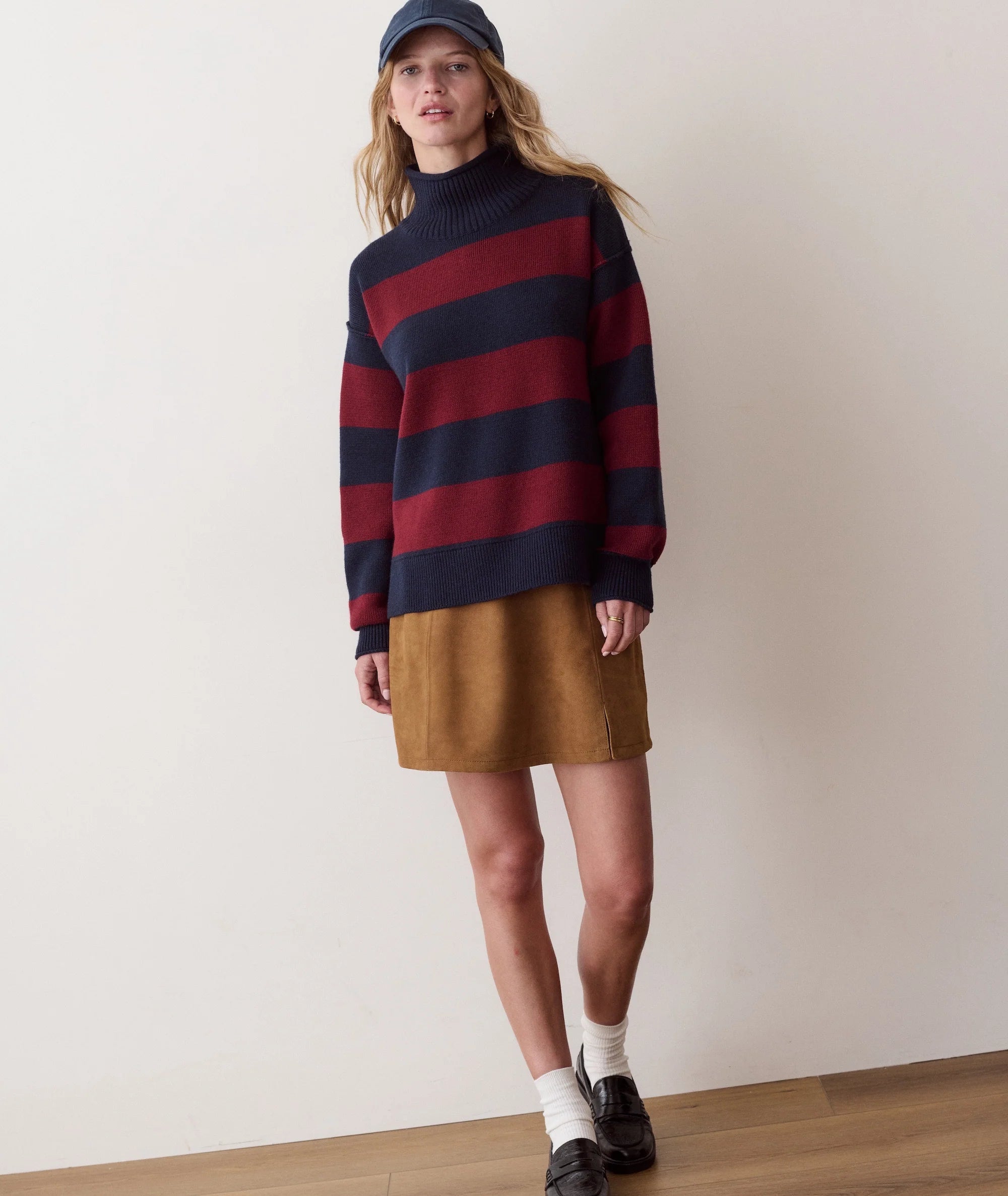 Marine Layer Maggie Funnelneck Rollneck Sweater