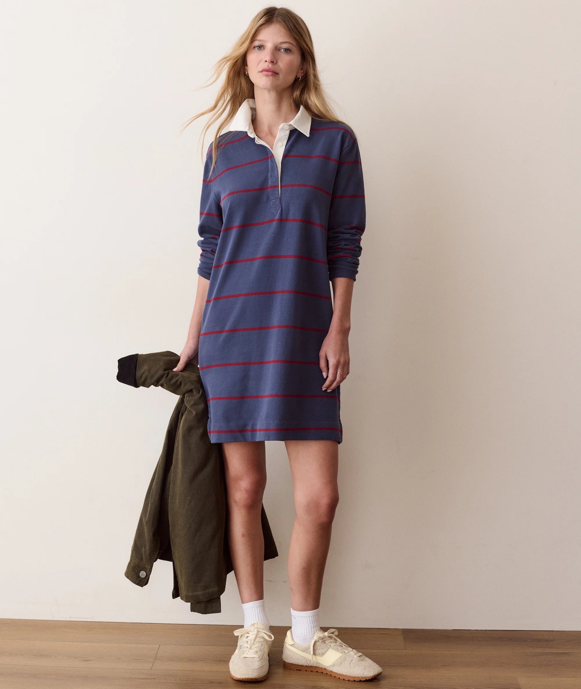Marine Layer Maggie Rugby Mini Dress