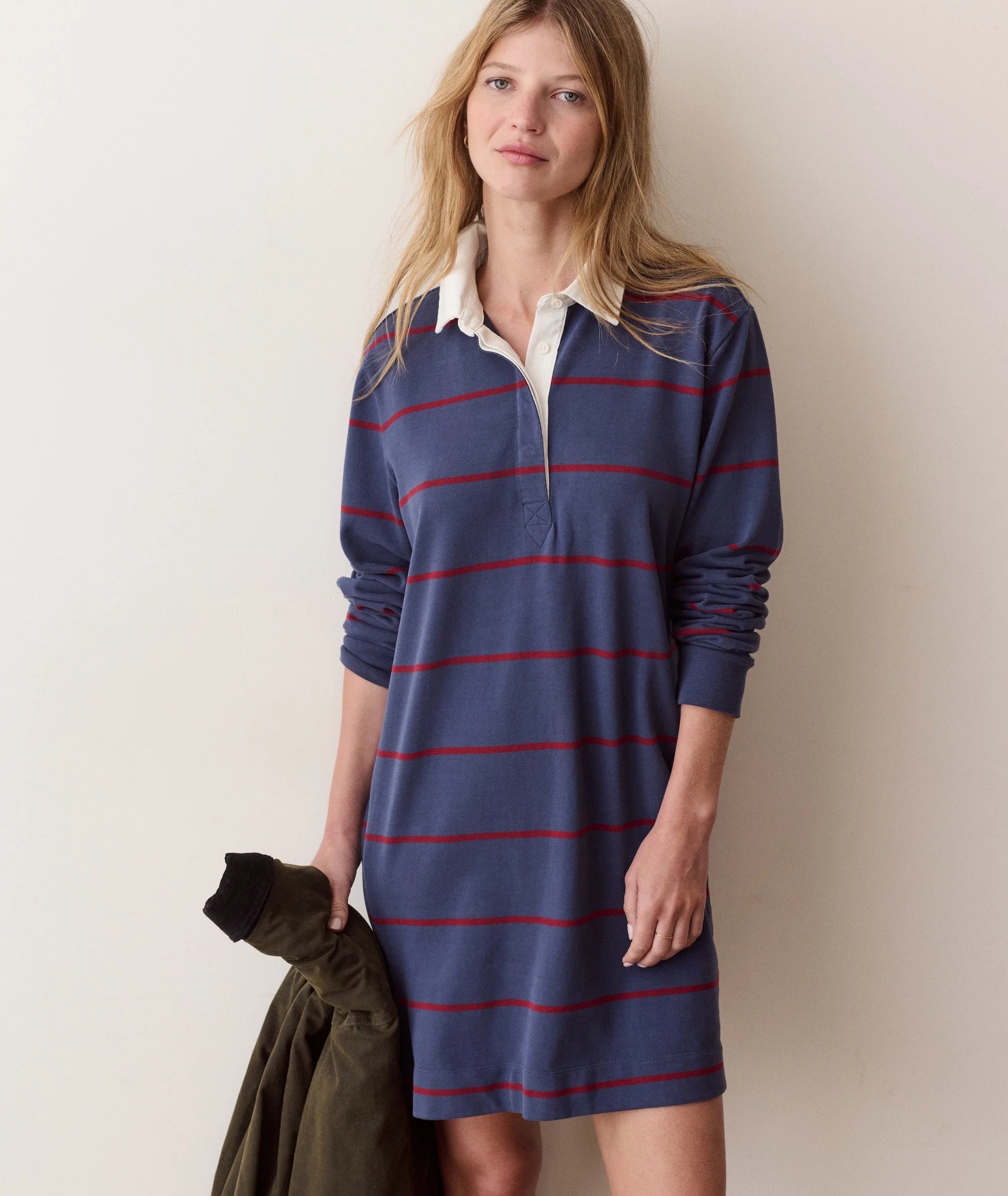 Marine Layer Maggie Rugby Mini Dress