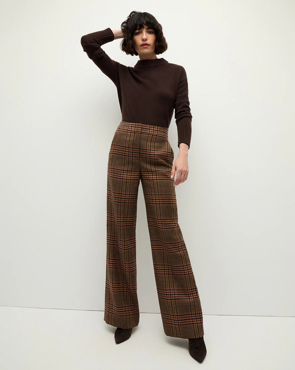 Veronica Beard Brixton Plaid Pant 6960429